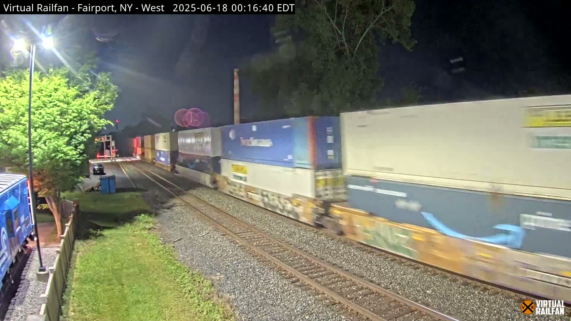 Fairport Raiway Junction Live Cam - Perinton, Monroe, New York, USA 