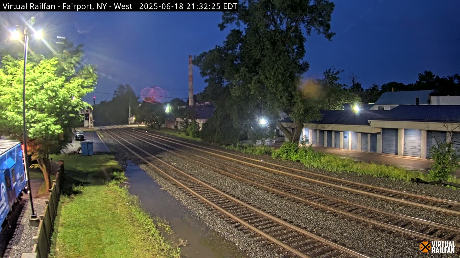 Fairport Raiway Junction Live Cam - Perinton, Monroe, New York, USA 