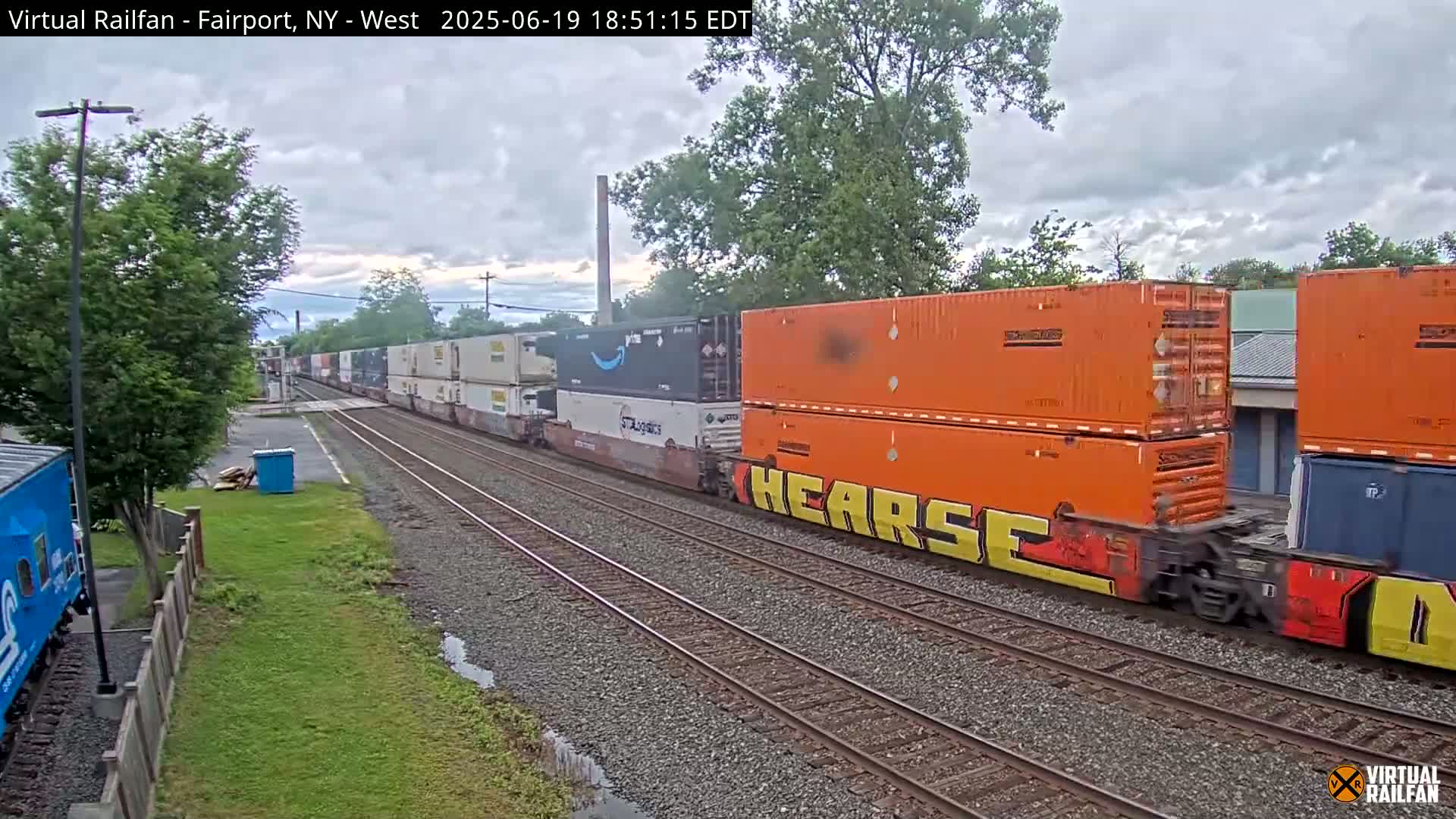 Fairport Raiway Junction Live Cam - Perinton, Monroe, New York, USA 