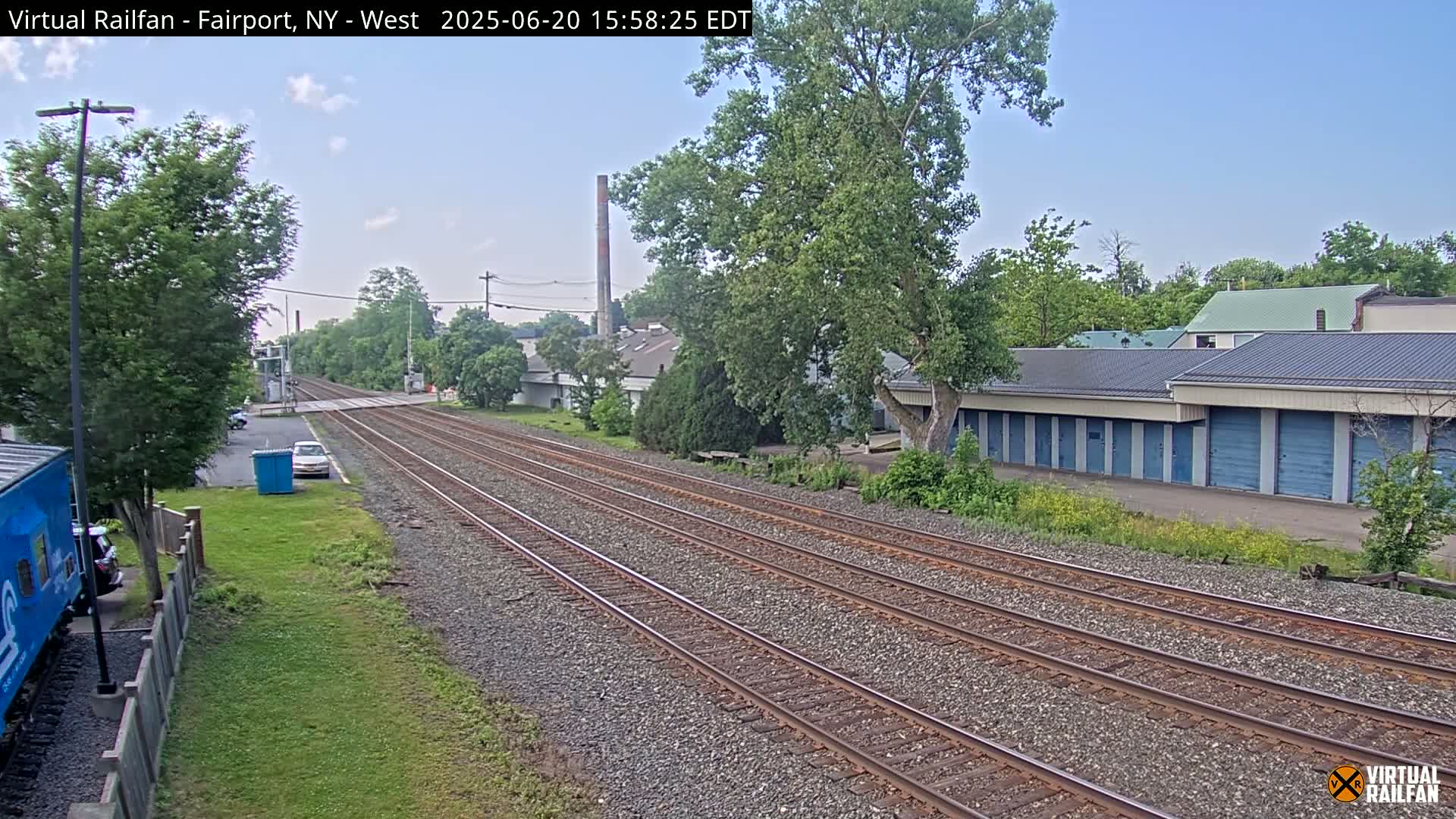 Fairport Raiway Junction Live Cam - Perinton, Monroe, New York, USA 