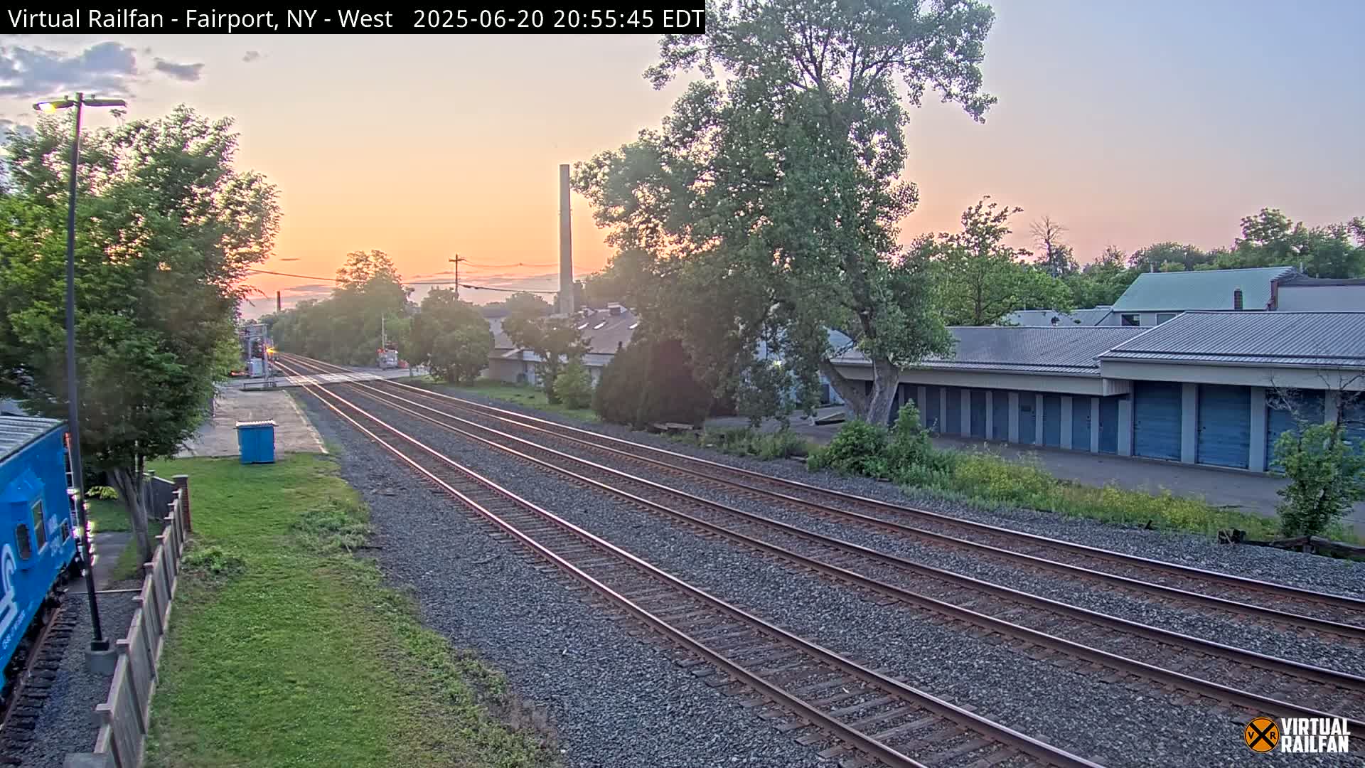 Fairport Raiway Junction Live Cam - Perinton, Monroe, New York, USA 