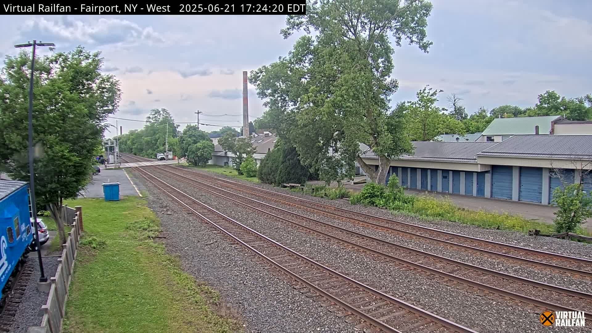 Fairport Raiway Junction Live Cam - Perinton, Monroe, New York, USA 