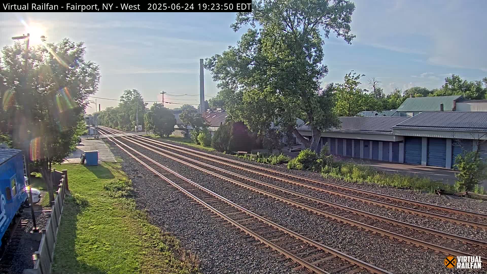 Fairport Raiway Junction Live Cam - Perinton, Monroe, New York, USA 
