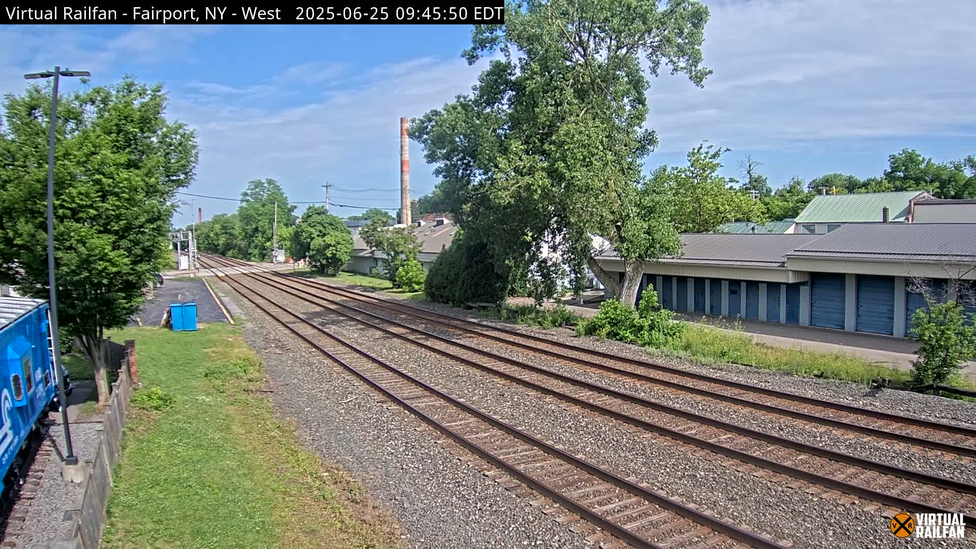 Fairport Raiway Junction Live Cam - Perinton, Monroe, New York, USA 