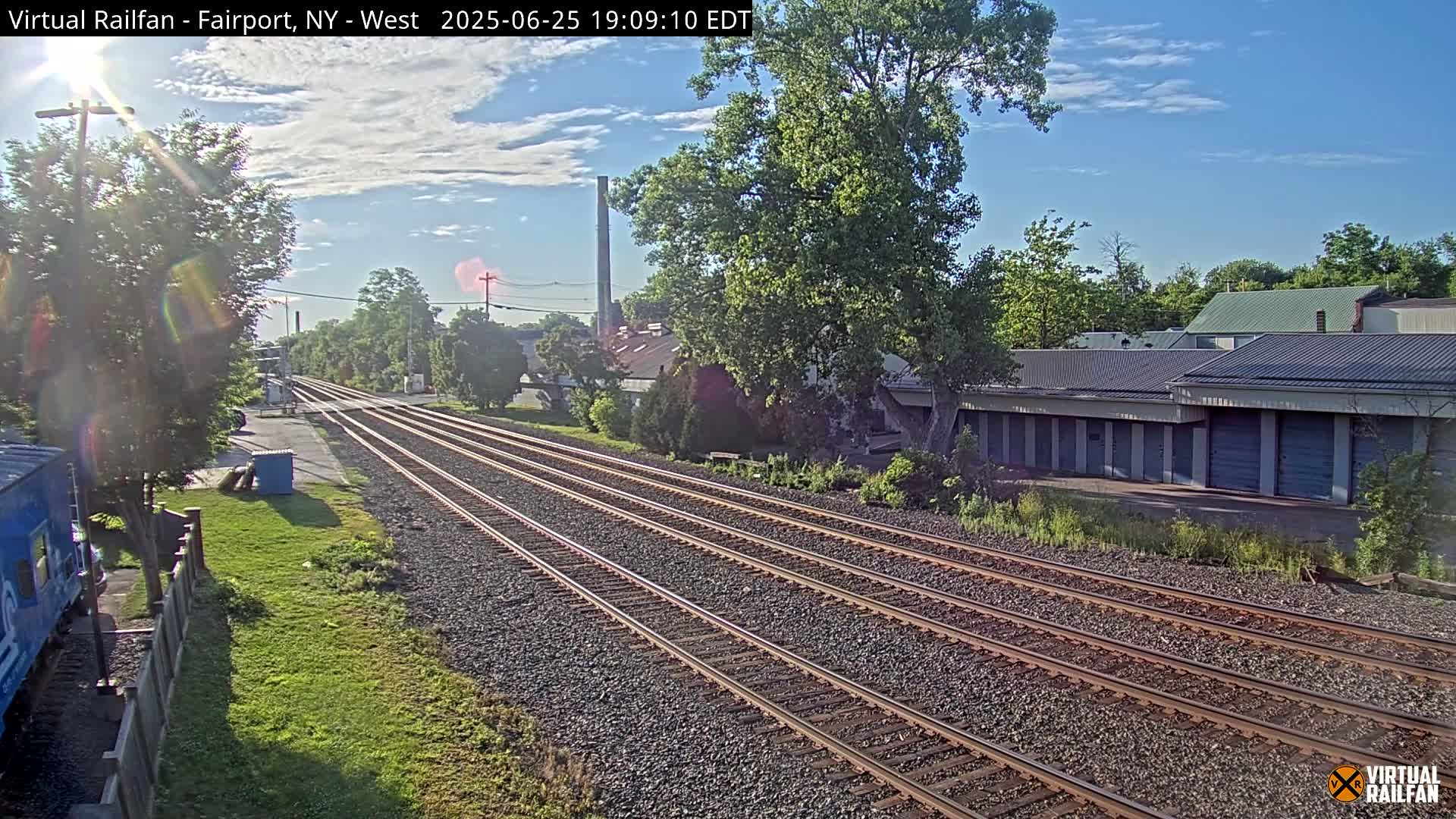 Fairport Raiway Junction Live Cam - Perinton, Monroe, New York, USA 