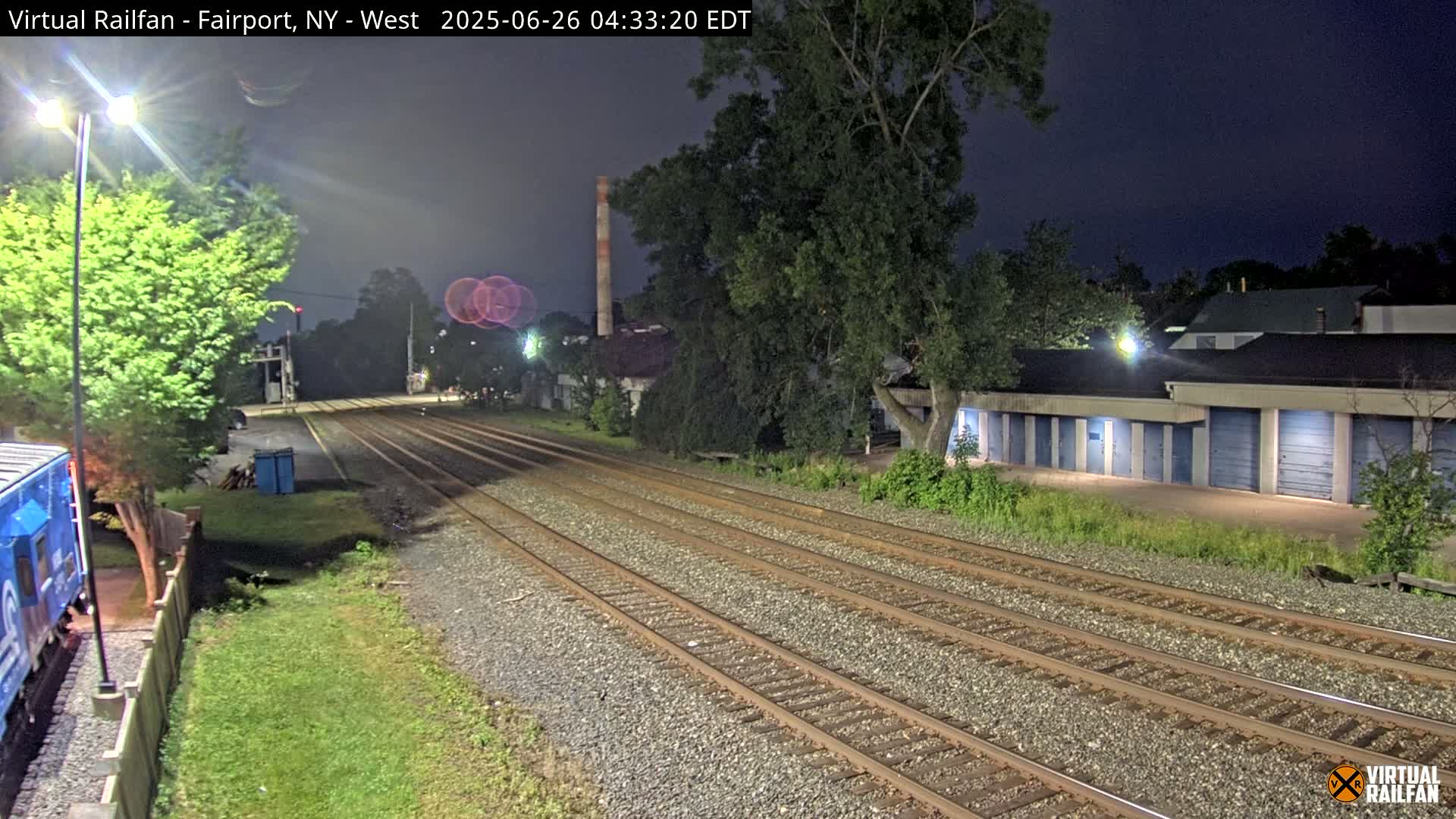 Fairport Raiway Junction Live Cam - Perinton, Monroe, New York, USA 