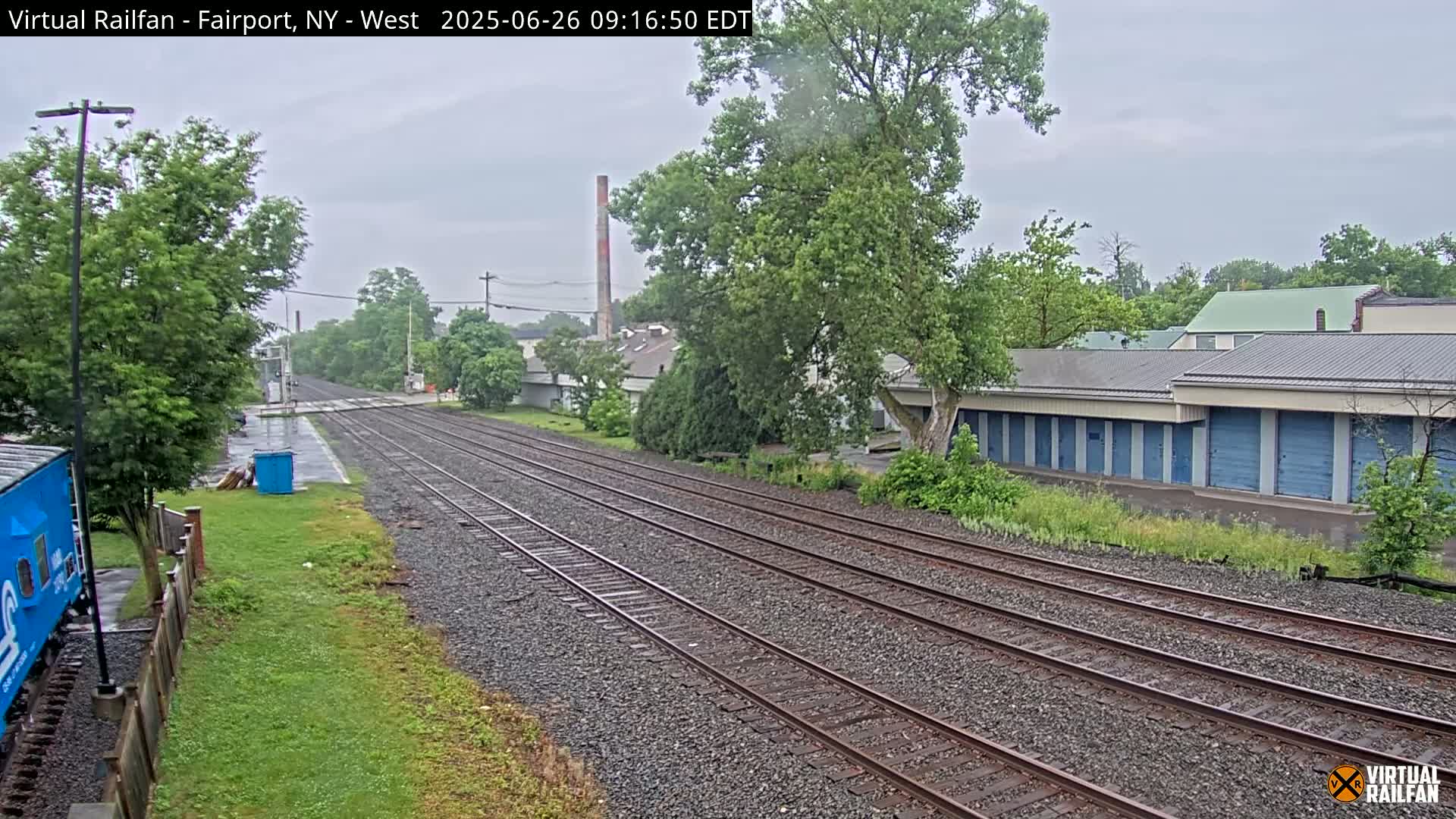 Fairport Raiway Junction Live Cam - Perinton, Monroe, New York, USA 