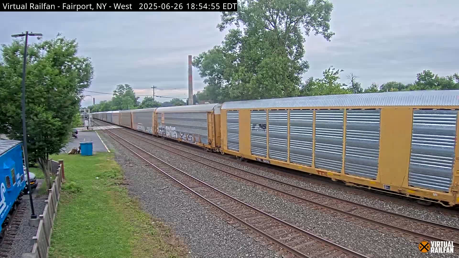 Fairport Raiway Junction Live Cam - Perinton, Monroe, New York, USA 