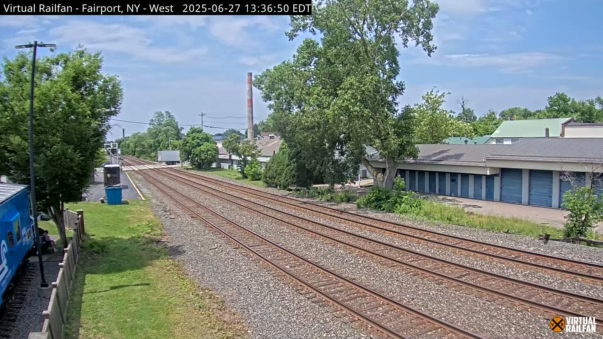 Fairport Raiway Junction Live Cam - Perinton, Monroe, New York, USA 