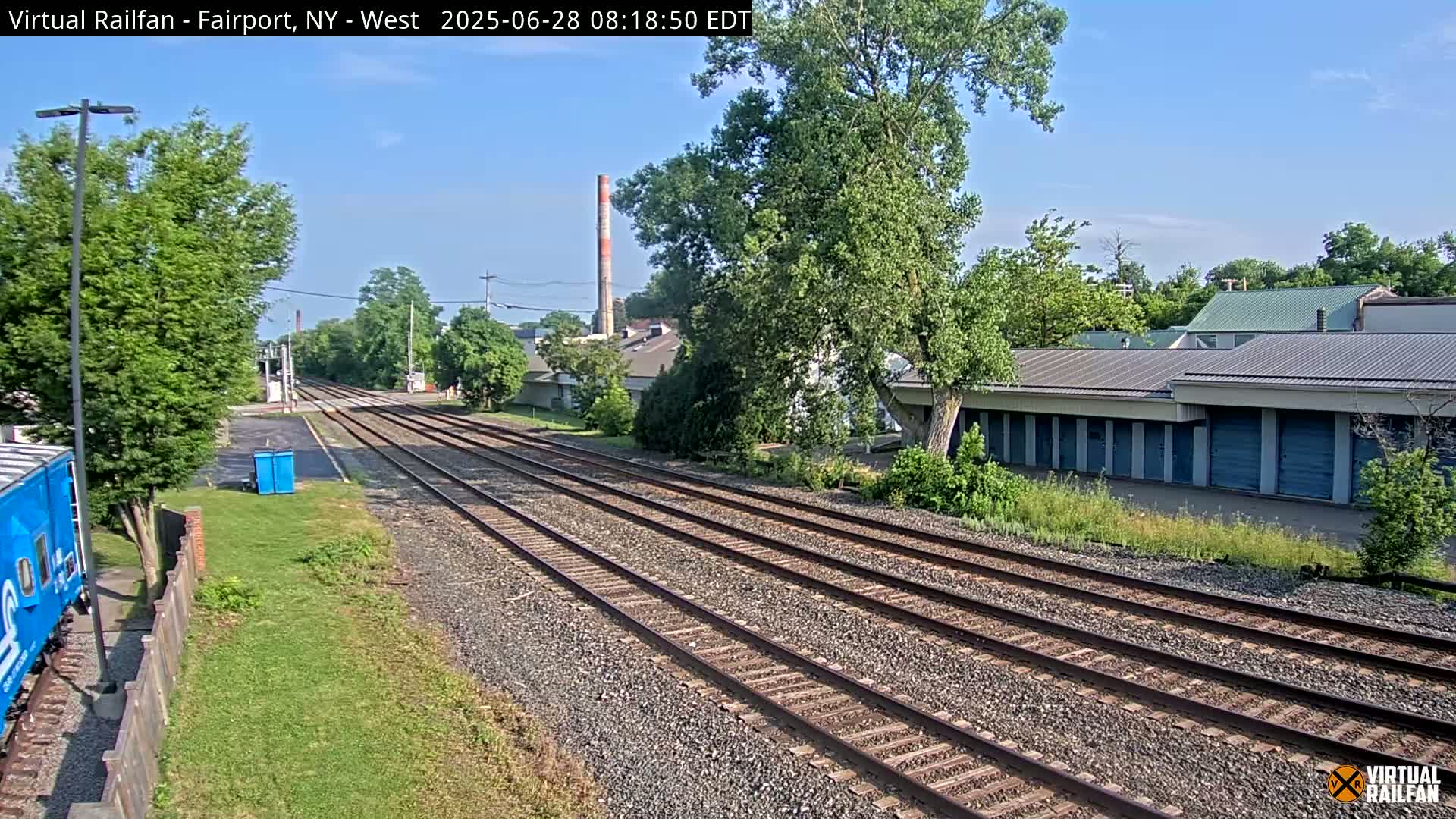 Fairport Raiway Junction Live Cam - Perinton, Monroe, New York, USA 