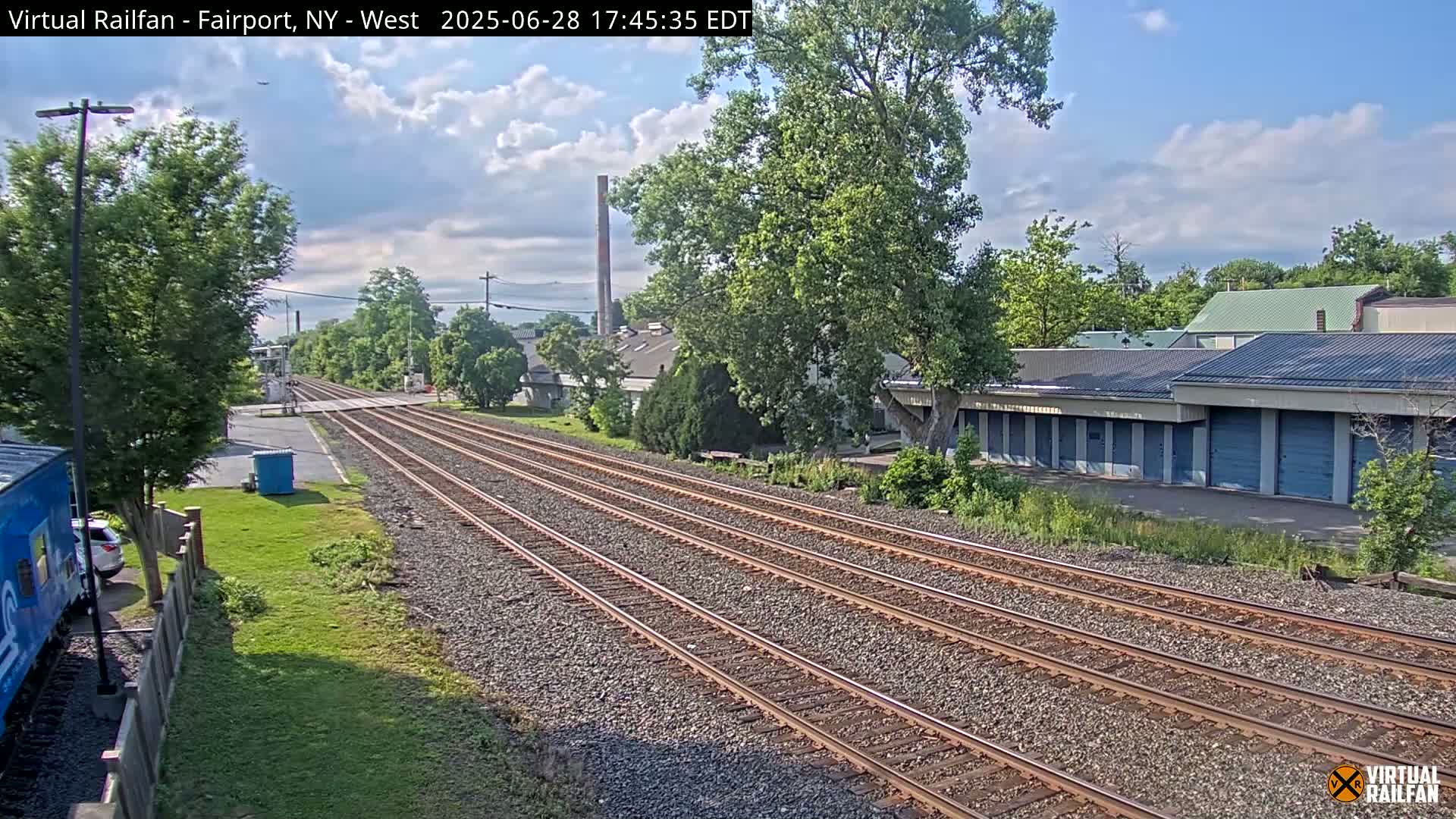Fairport Raiway Junction Live Cam - Perinton, Monroe, New York, USA 