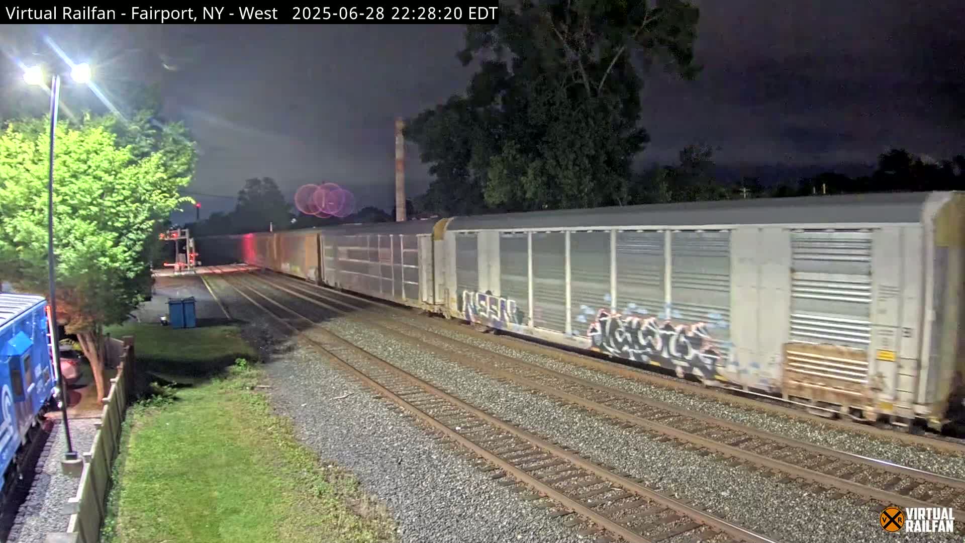 Fairport Raiway Junction Live Cam - Perinton, Monroe, New York, USA 