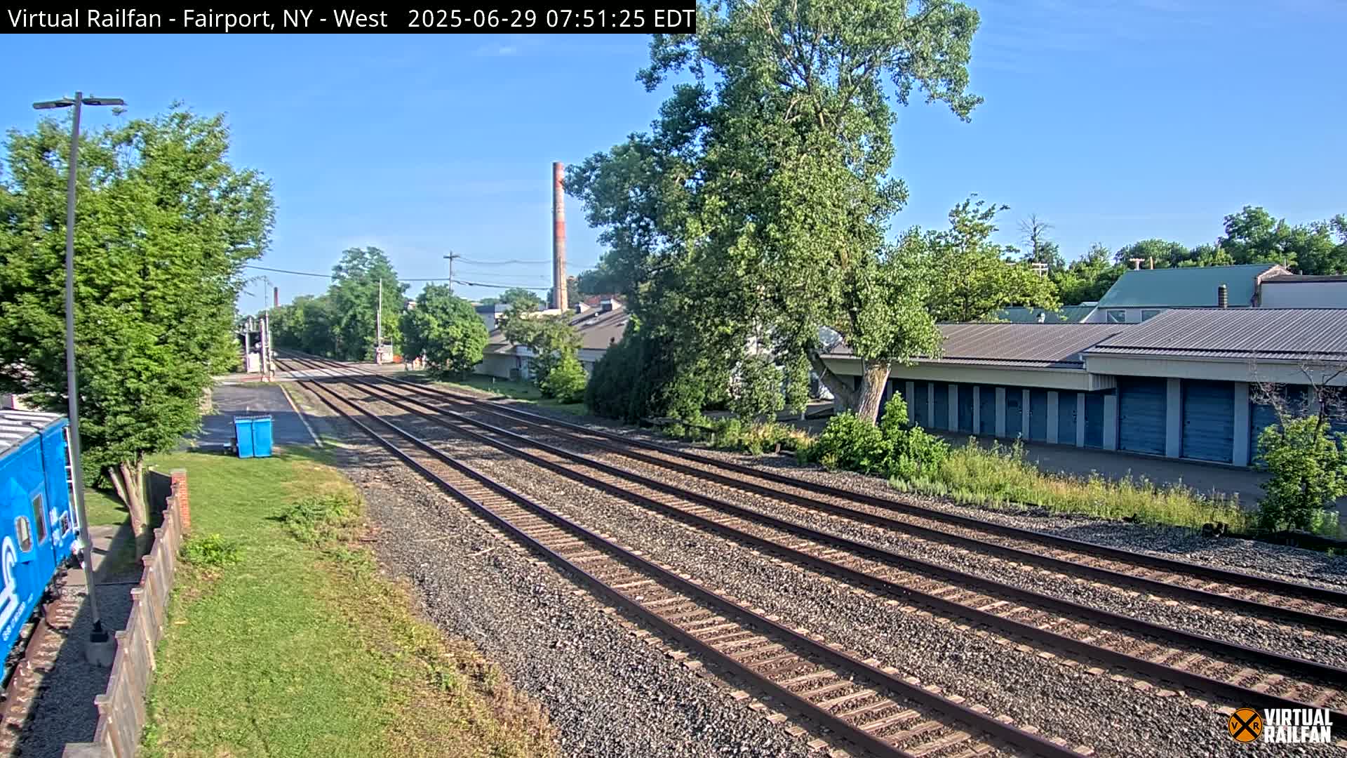 Fairport Raiway Junction Live Cam - Perinton, Monroe, New York, USA 