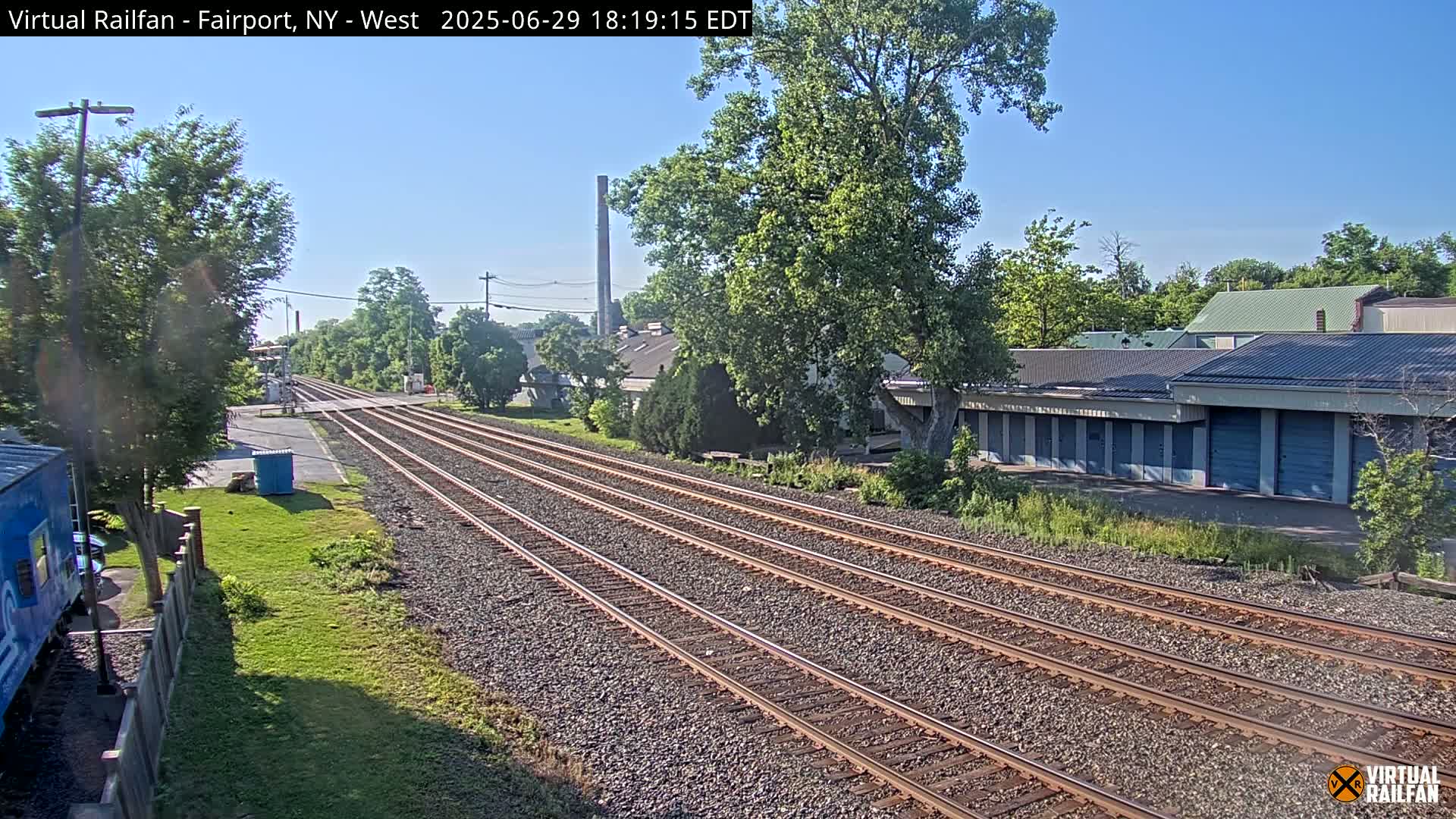 Fairport Raiway Junction Live Cam - Perinton, Monroe, New York, USA 
