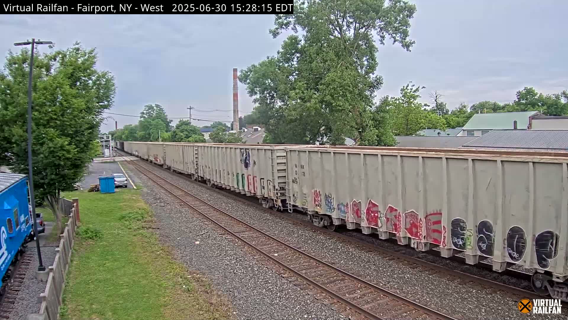 Fairport Raiway Junction Live Cam - Perinton, Monroe, New York, USA 