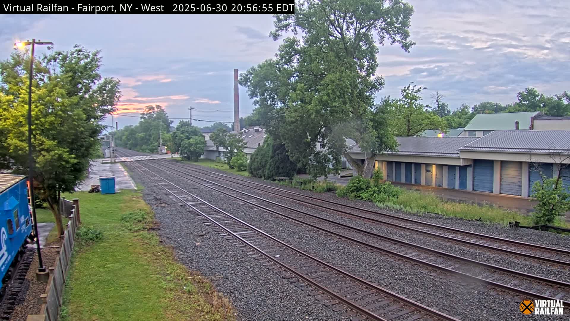 Fairport Raiway Junction Live Cam - Perinton, Monroe, New York, USA 