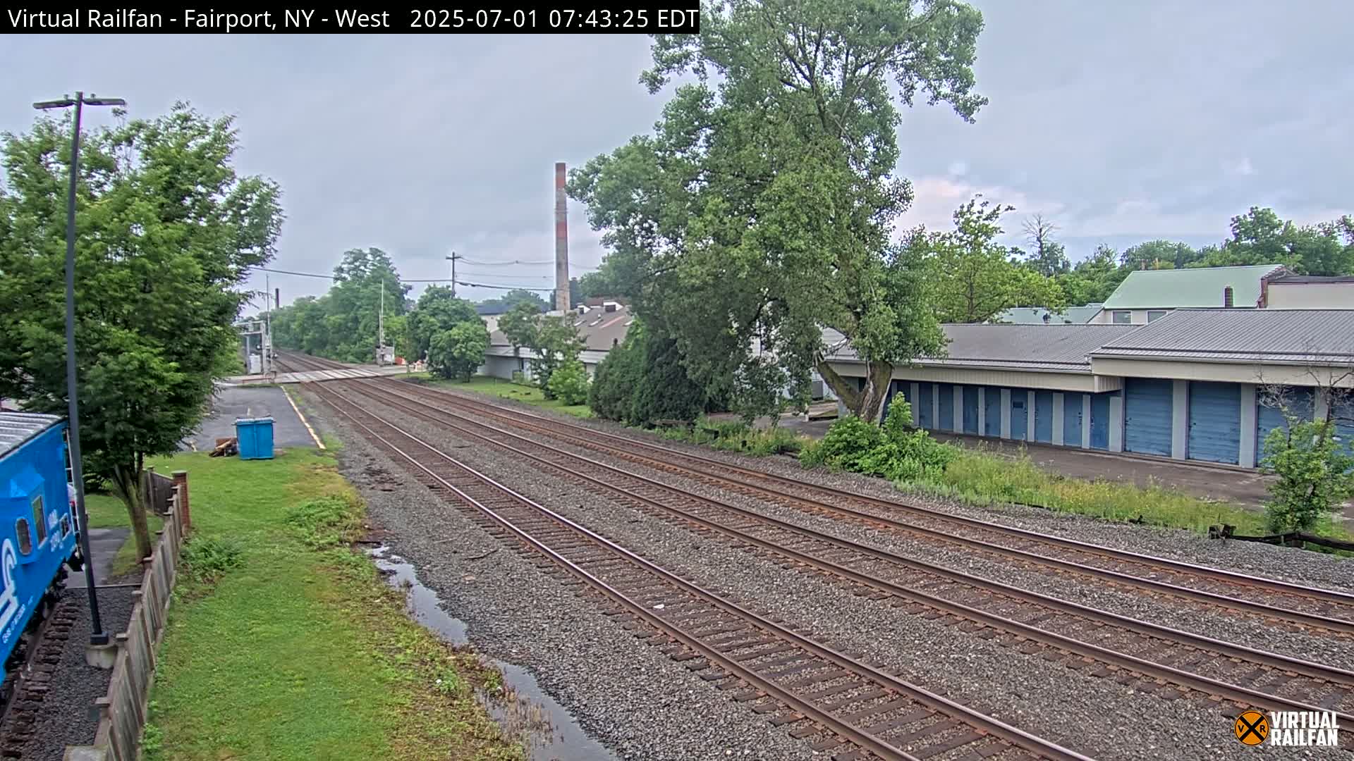 Fairport Raiway Junction Live Cam - Perinton, Monroe, New York, USA 
