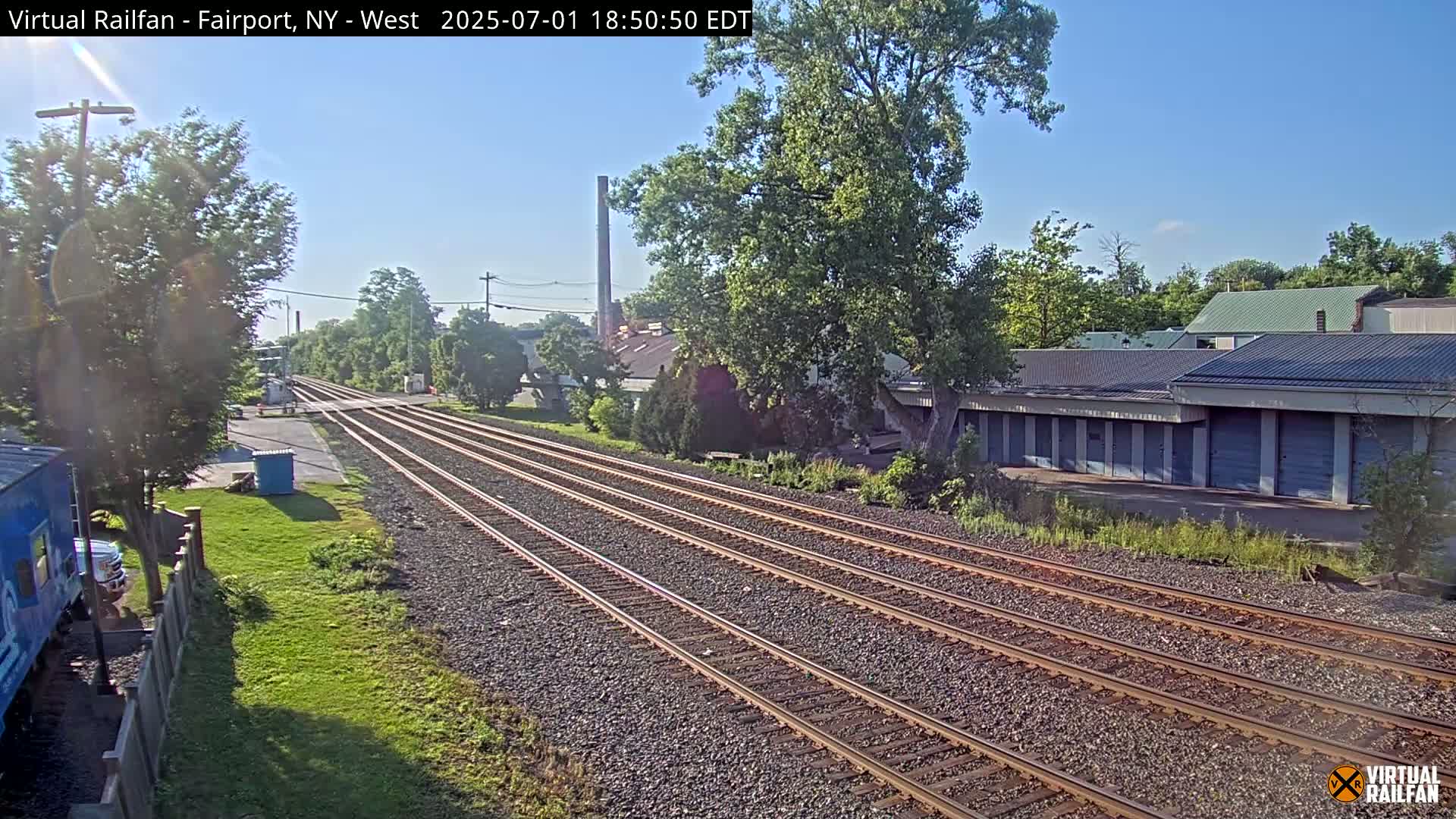 Fairport Raiway Junction Live Cam - Perinton, Monroe, New York, USA 