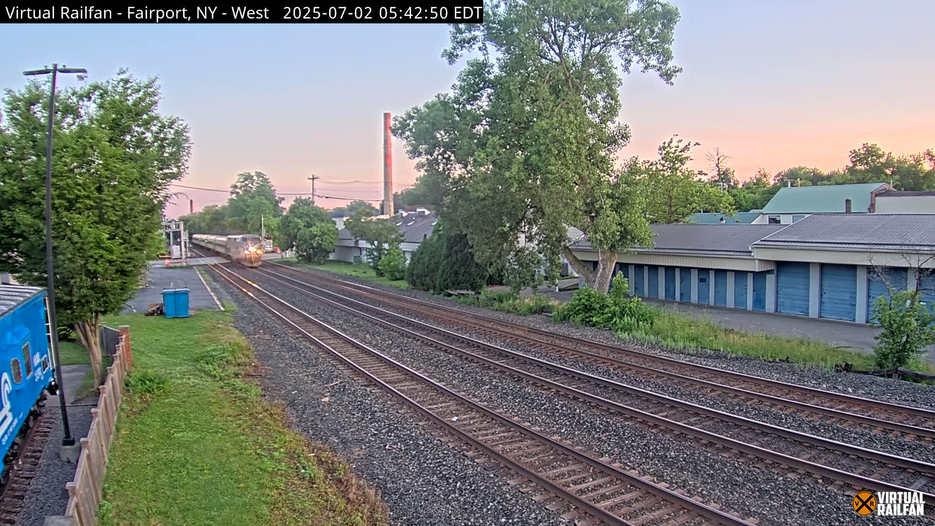 Fairport Raiway Junction Live Cam - Perinton, Monroe, New York, USA 