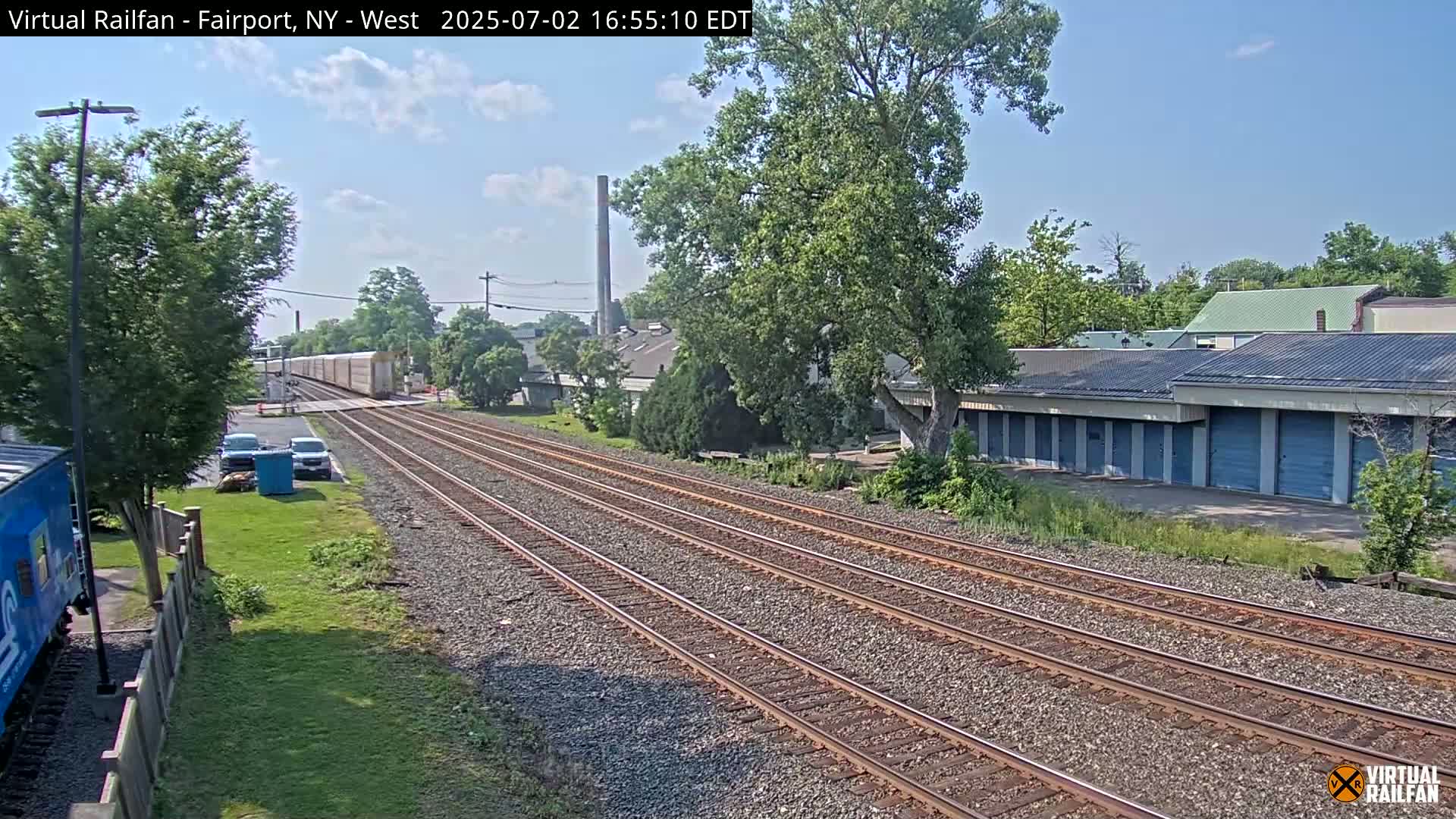 Fairport Raiway Junction Live Cam - Perinton, Monroe, New York, USA 