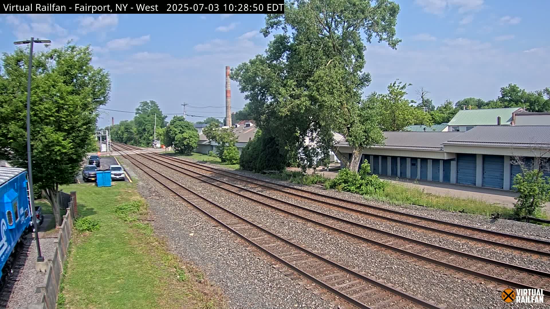 Fairport Raiway Junction Live Cam - Perinton, Monroe, New York, USA 