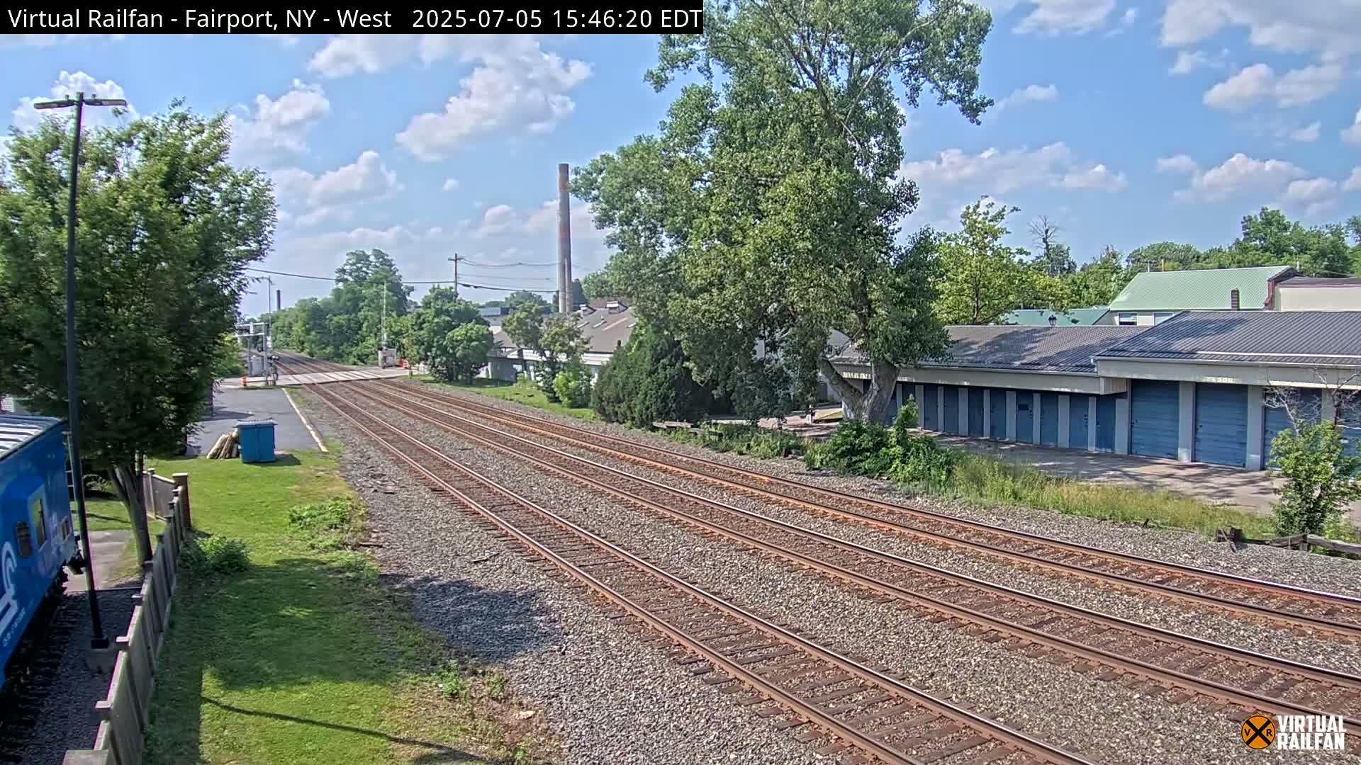 Fairport Raiway Junction Live Cam - Perinton, Monroe, New York, USA 