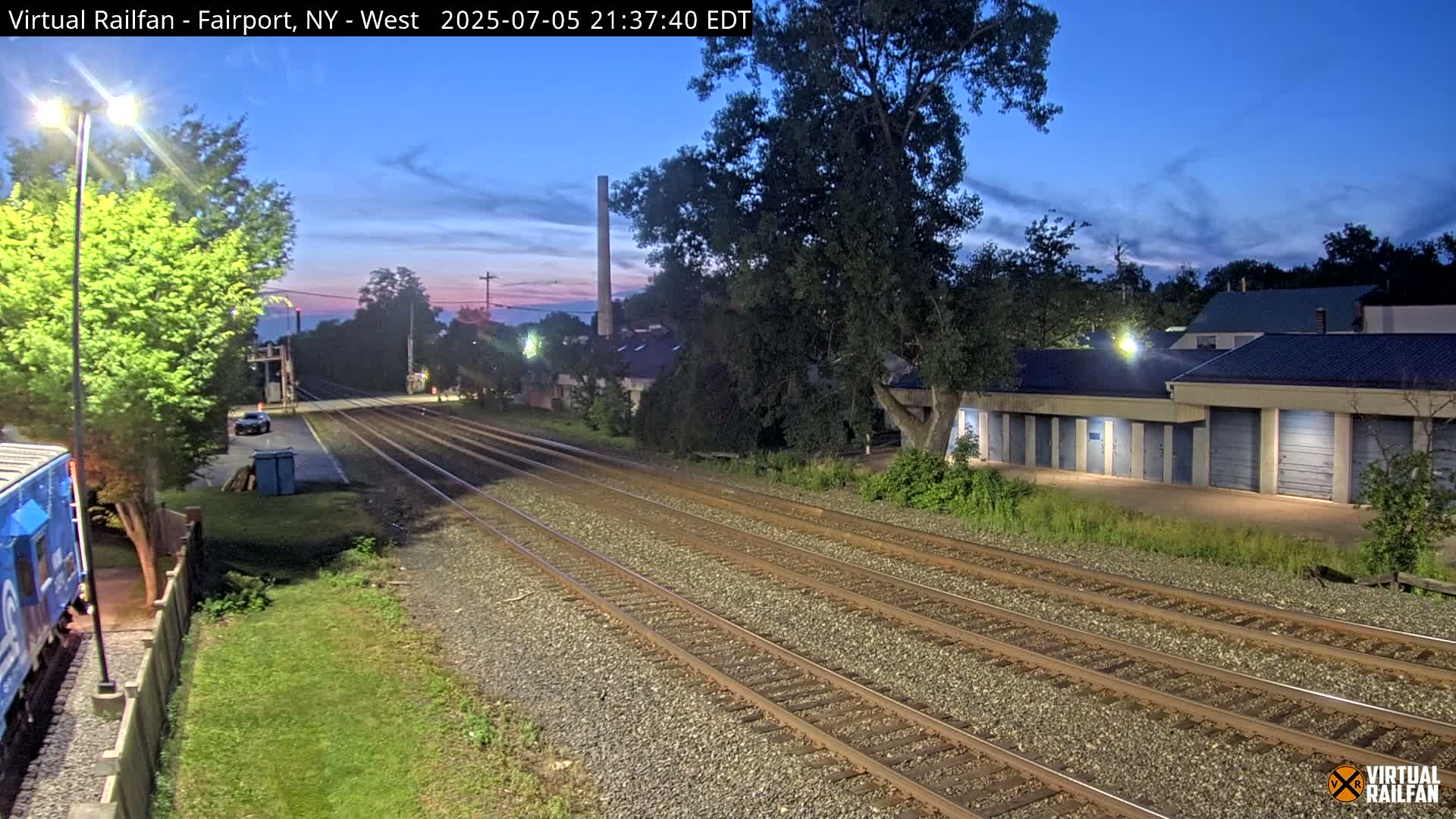 Fairport Raiway Junction Live Cam - Perinton, Monroe, New York, USA 