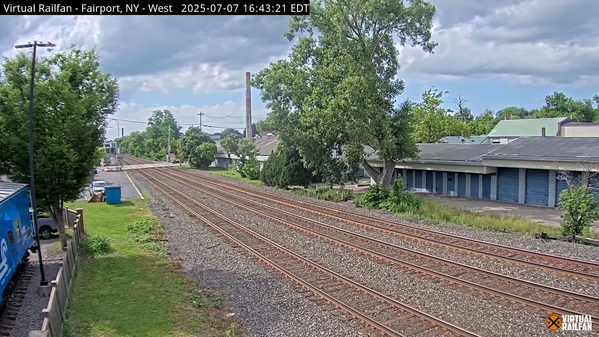 Fairport Raiway Junction Live Cam - Perinton, Monroe, New York, USA 