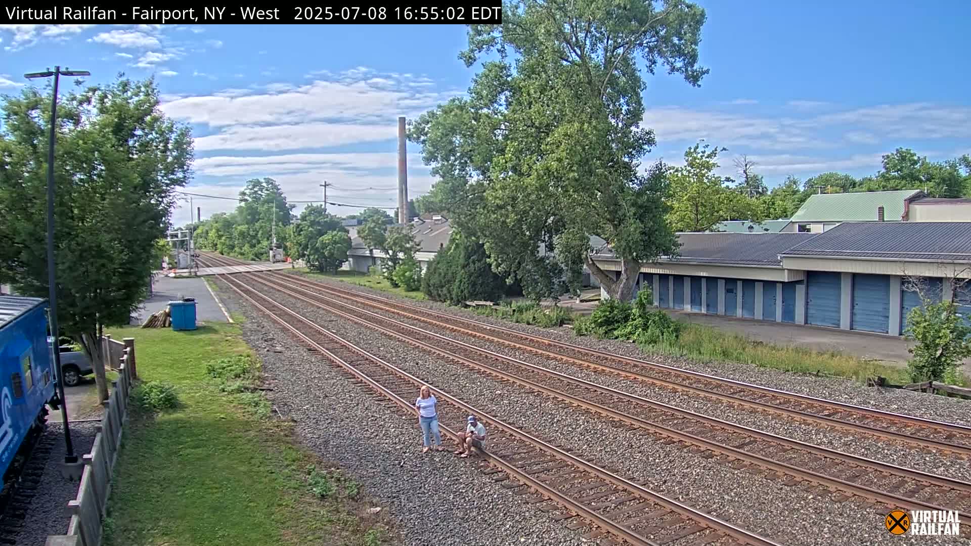 Fairport Raiway Junction Live Cam - Perinton, Monroe, New York, USA 