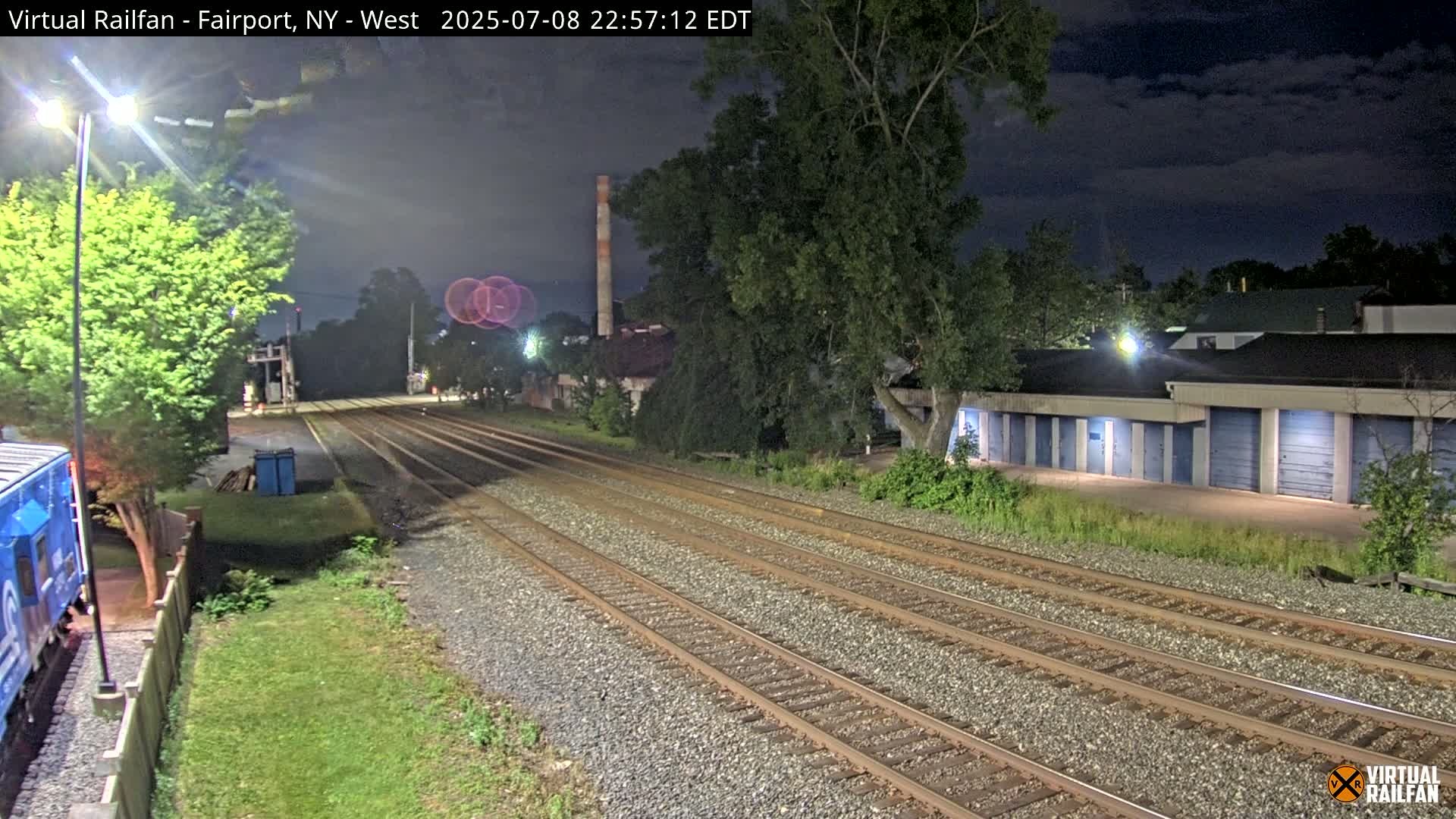 Fairport Raiway Junction Live Cam - Perinton, Monroe, New York, USA 