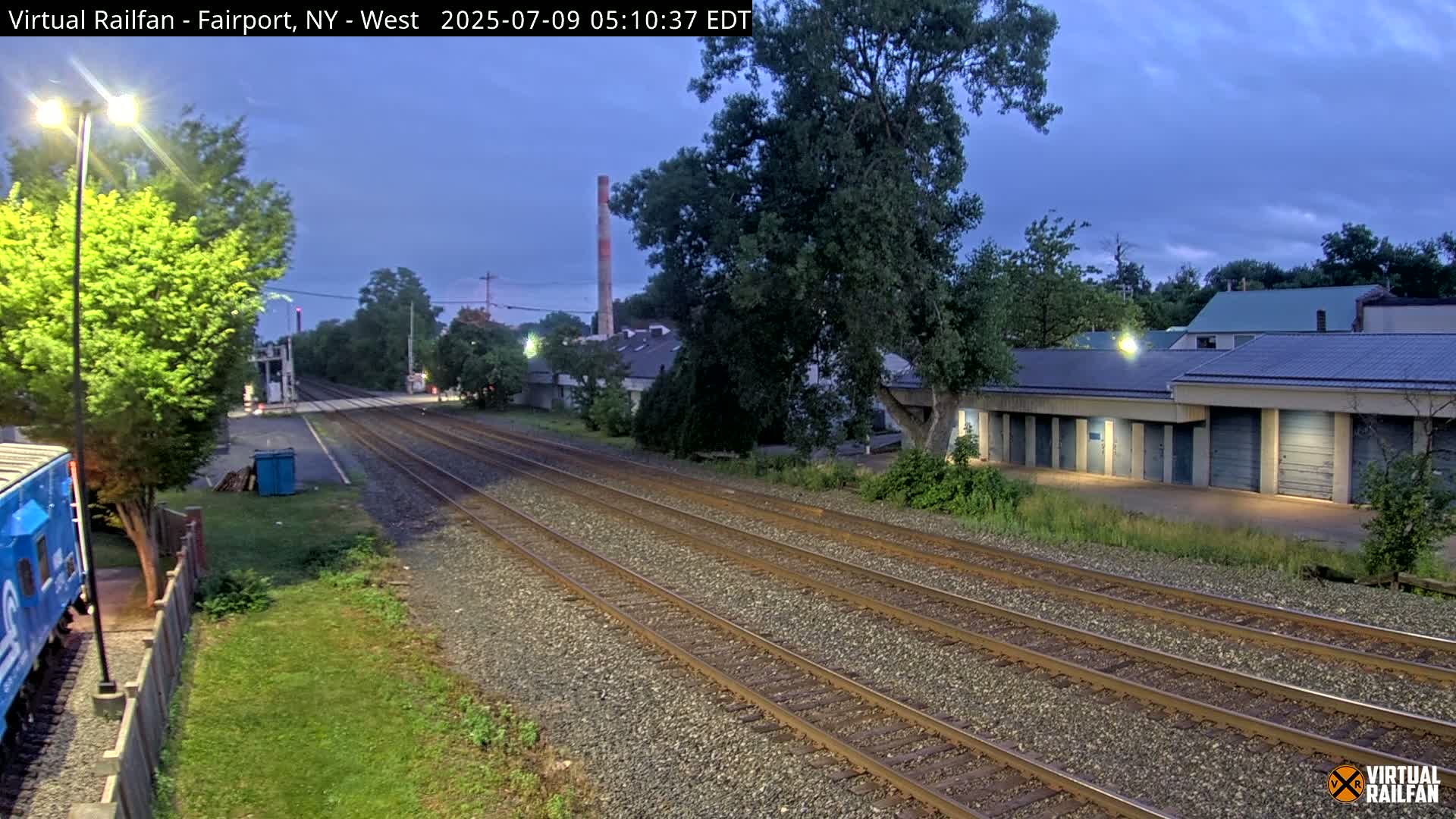 Fairport Raiway Junction Live Cam - Perinton, Monroe, New York, USA 