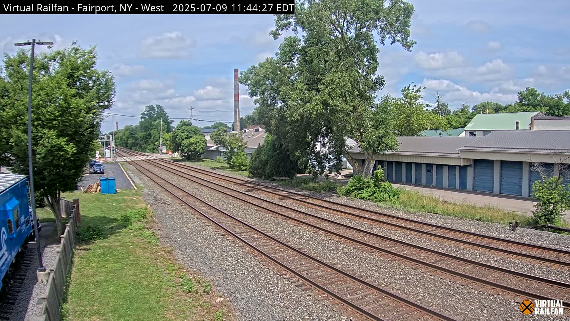 Fairport Raiway Junction Live Cam - Perinton, Monroe, New York, USA 
