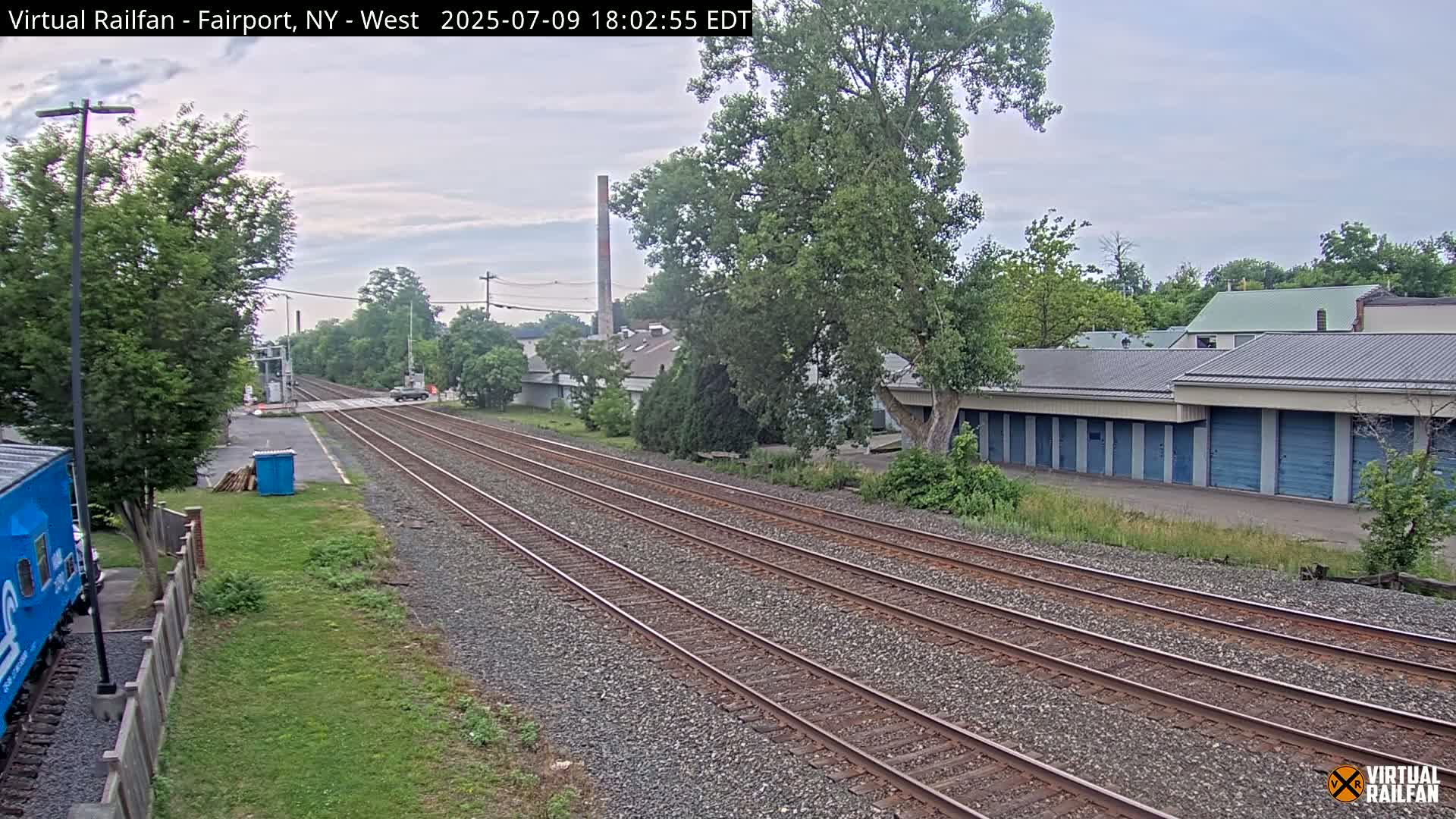 Fairport Raiway Junction Live Cam - Perinton, Monroe, New York, USA 