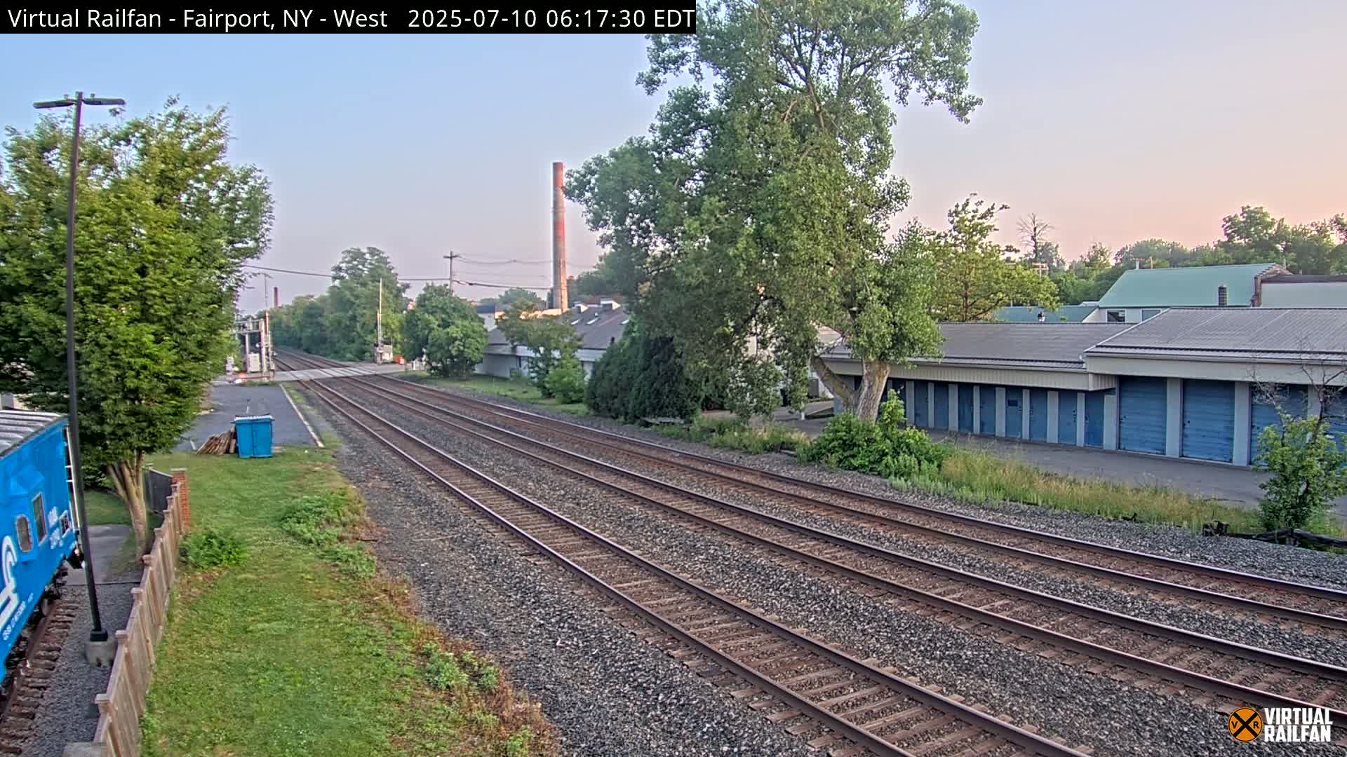 Fairport Raiway Junction Live Cam - Perinton, Monroe, New York, USA 