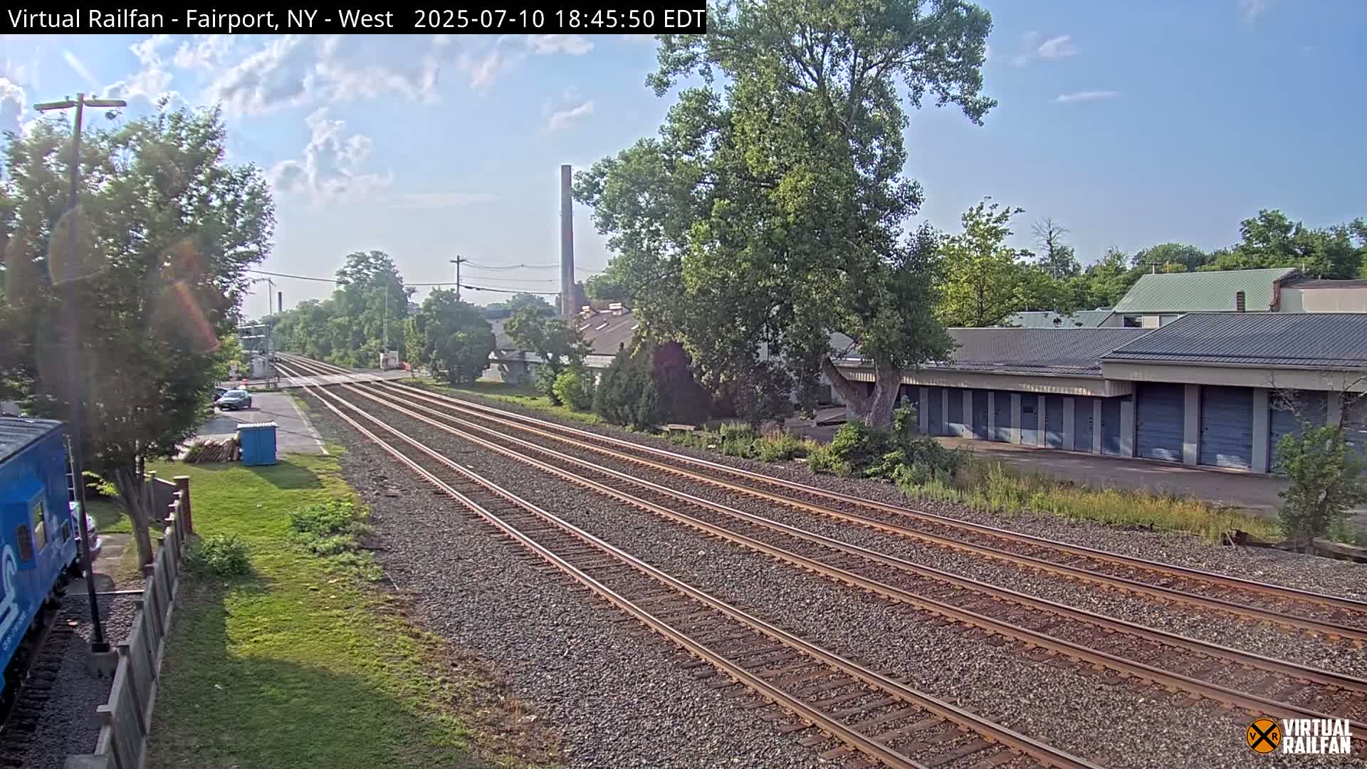 Fairport Raiway Junction Live Cam - Perinton, Monroe, New York, USA 