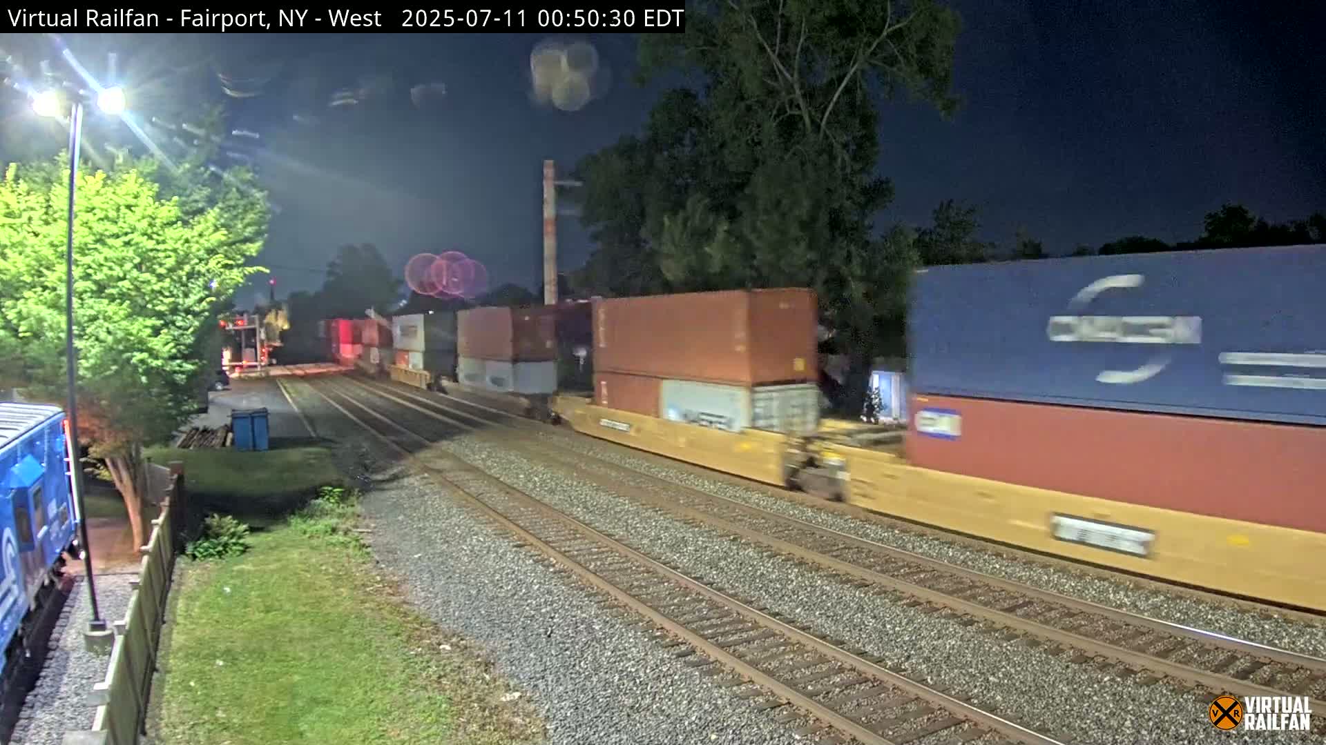 Fairport Raiway Junction Live Cam - Perinton, Monroe, New York, USA 