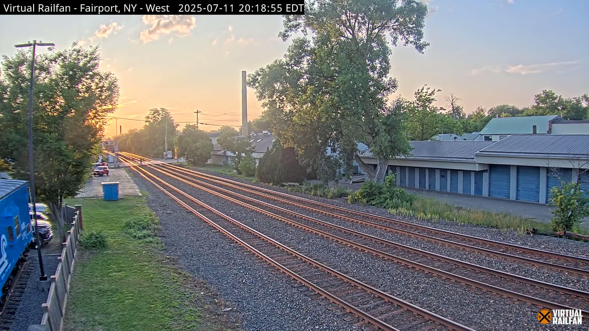 Fairport Raiway Junction Live Cam - Perinton, Monroe, New York, USA 