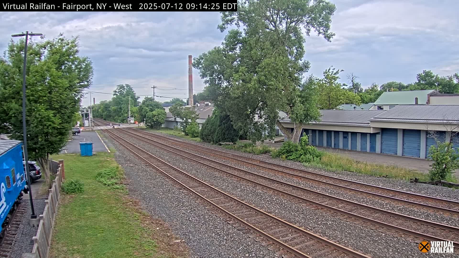 Fairport Raiway Junction Live Cam - Perinton, Monroe, New York, USA 