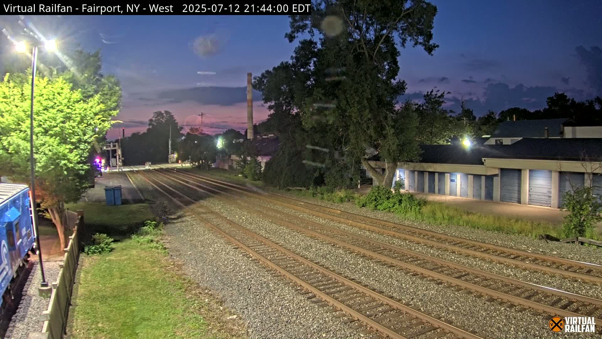 Fairport Raiway Junction Live Cam - Perinton, Monroe, New York, USA 