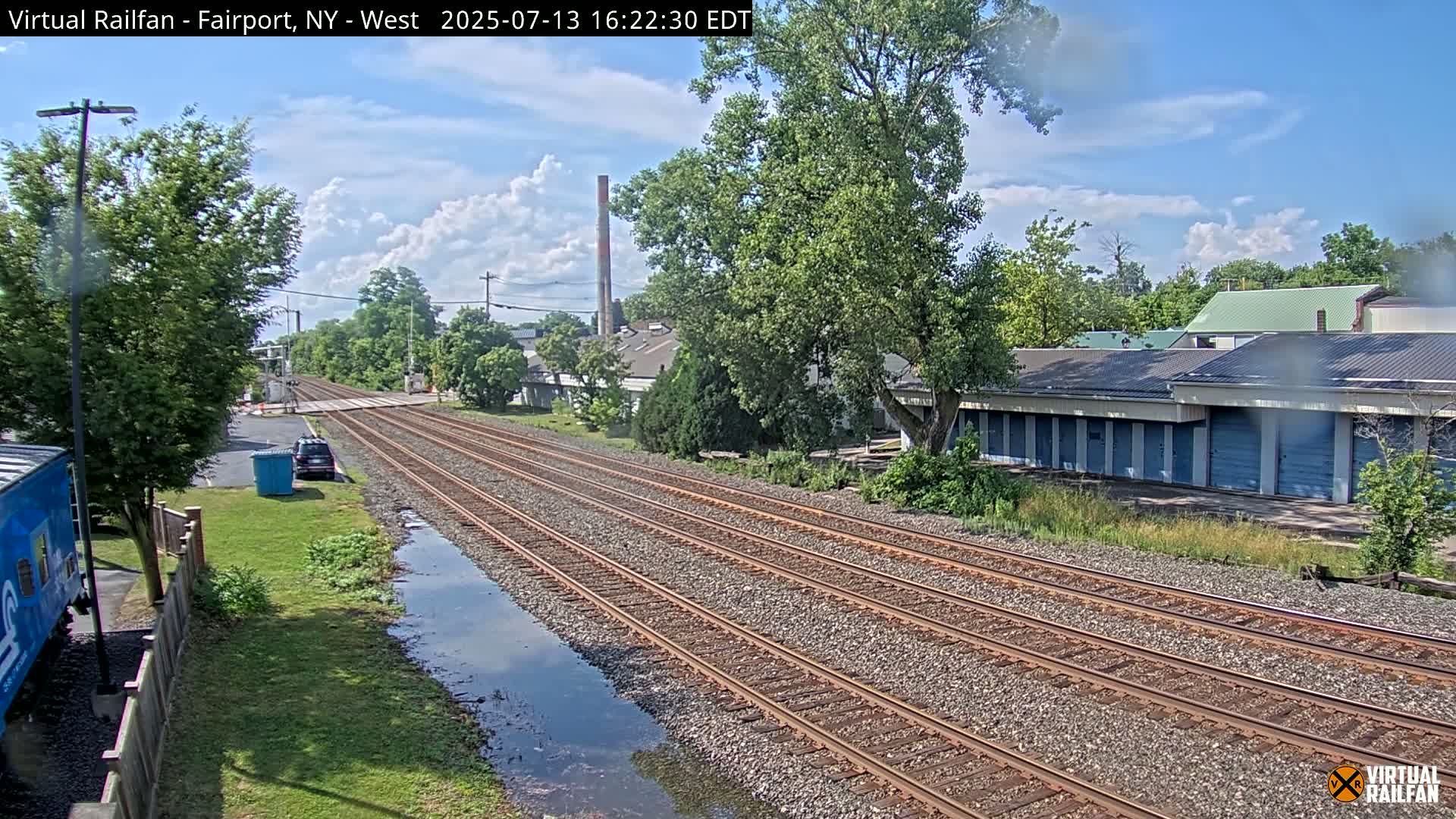 Fairport Raiway Junction Live Cam - Perinton, Monroe, New York, USA 