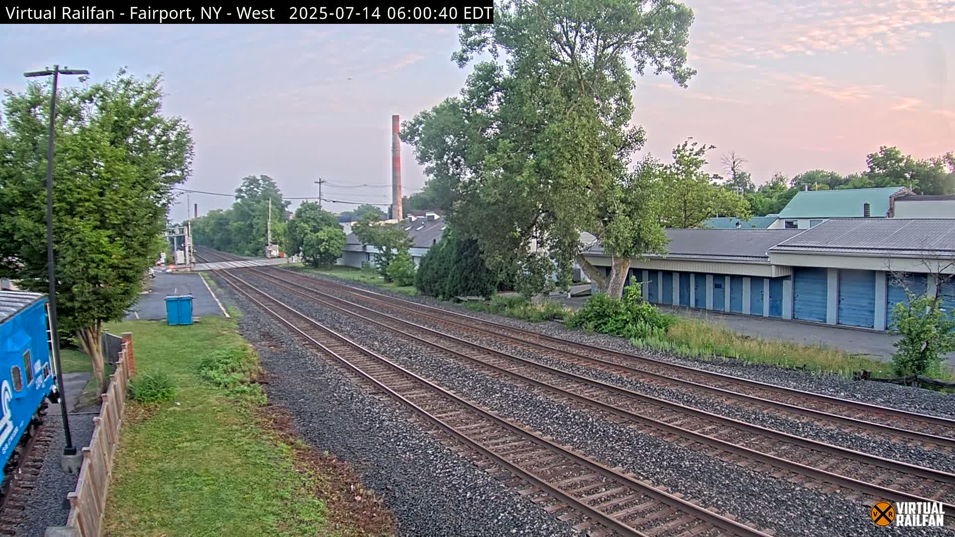 Fairport Raiway Junction Live Cam - Perinton, Monroe, New York, USA 