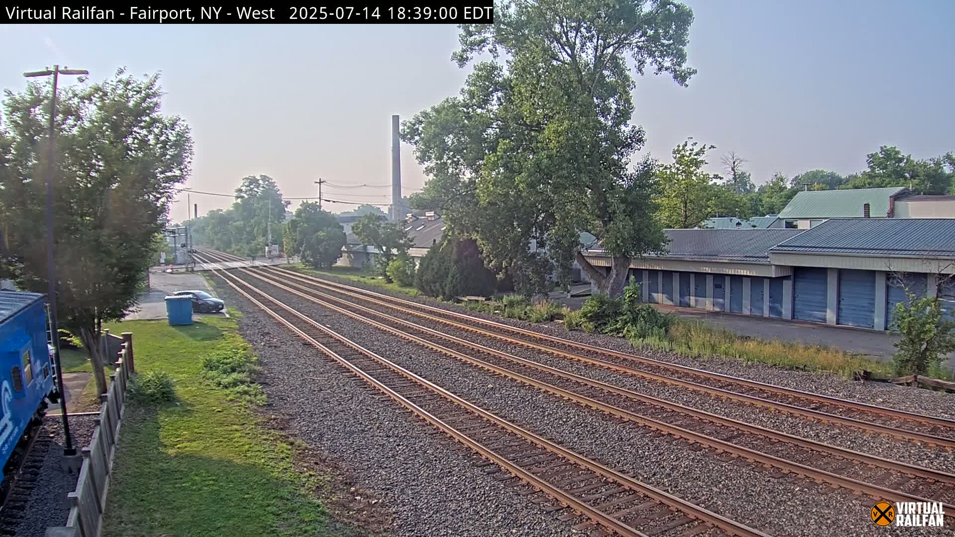 Fairport Raiway Junction Live Cam - Perinton, Monroe, New York, USA 