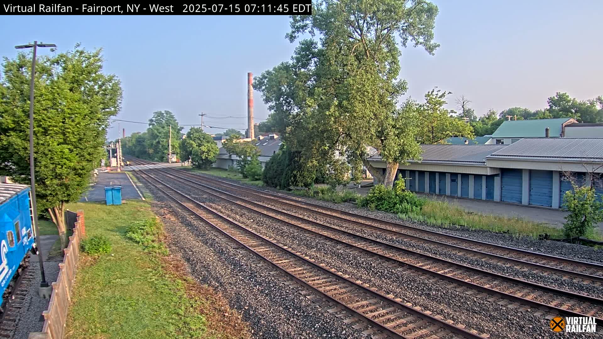 Fairport Raiway Junction Live Cam - Perinton, Monroe, New York, USA 