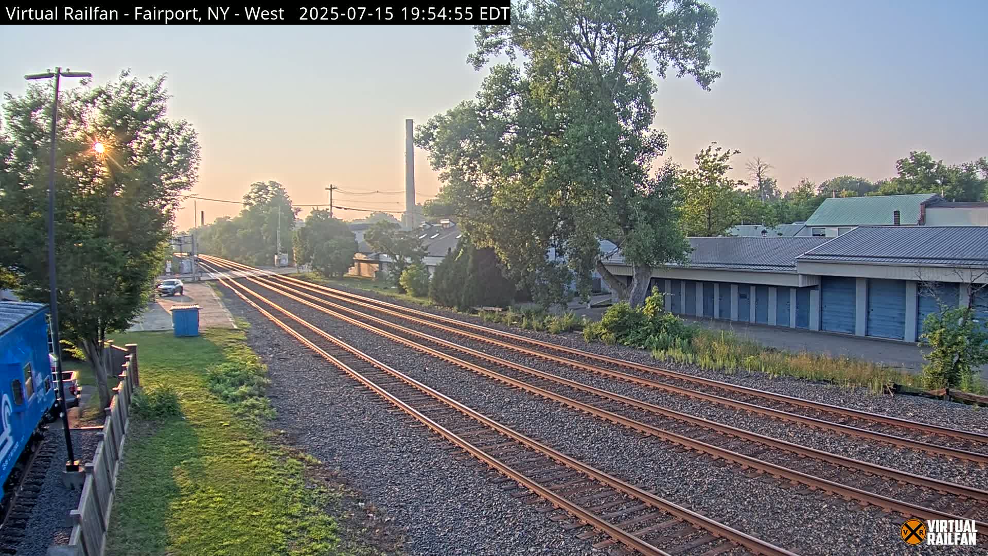 Fairport Raiway Junction Live Cam - Perinton, Monroe, New York, USA 