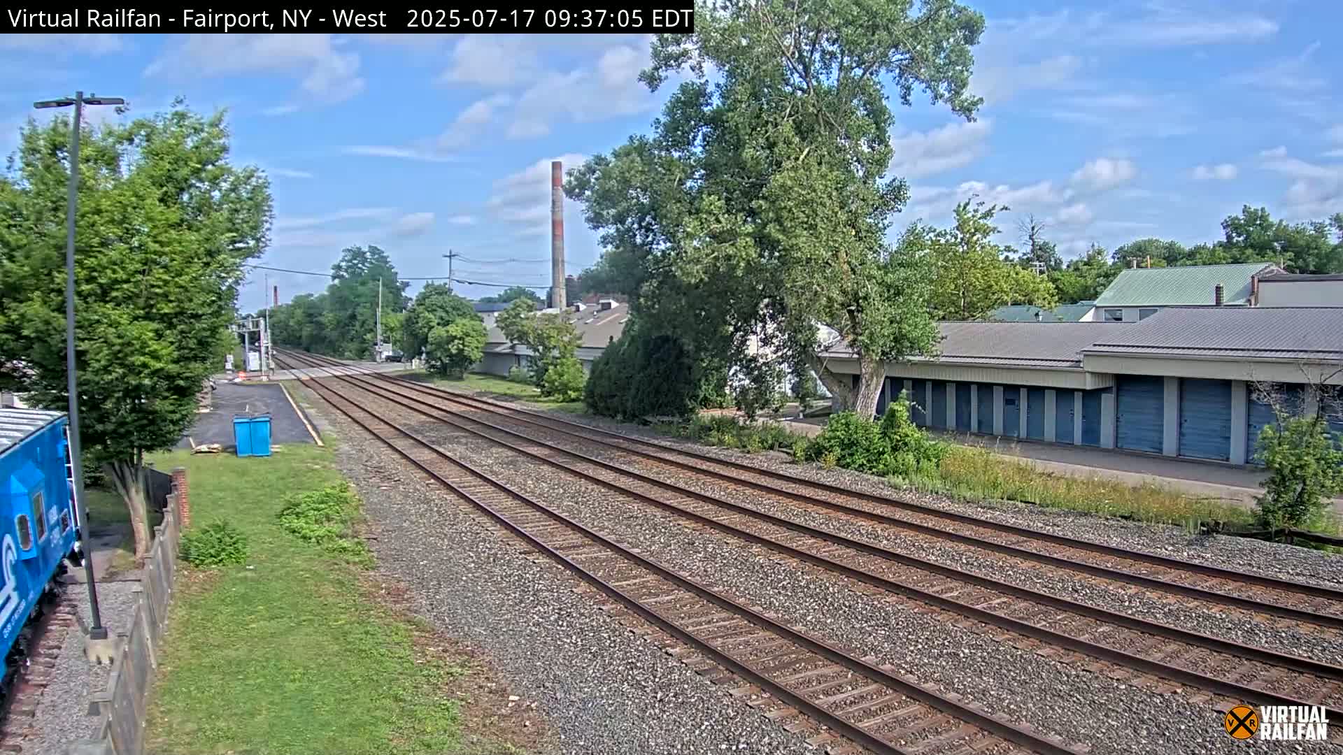 Fairport Raiway Junction Live Cam - Perinton, Monroe, New York, USA 