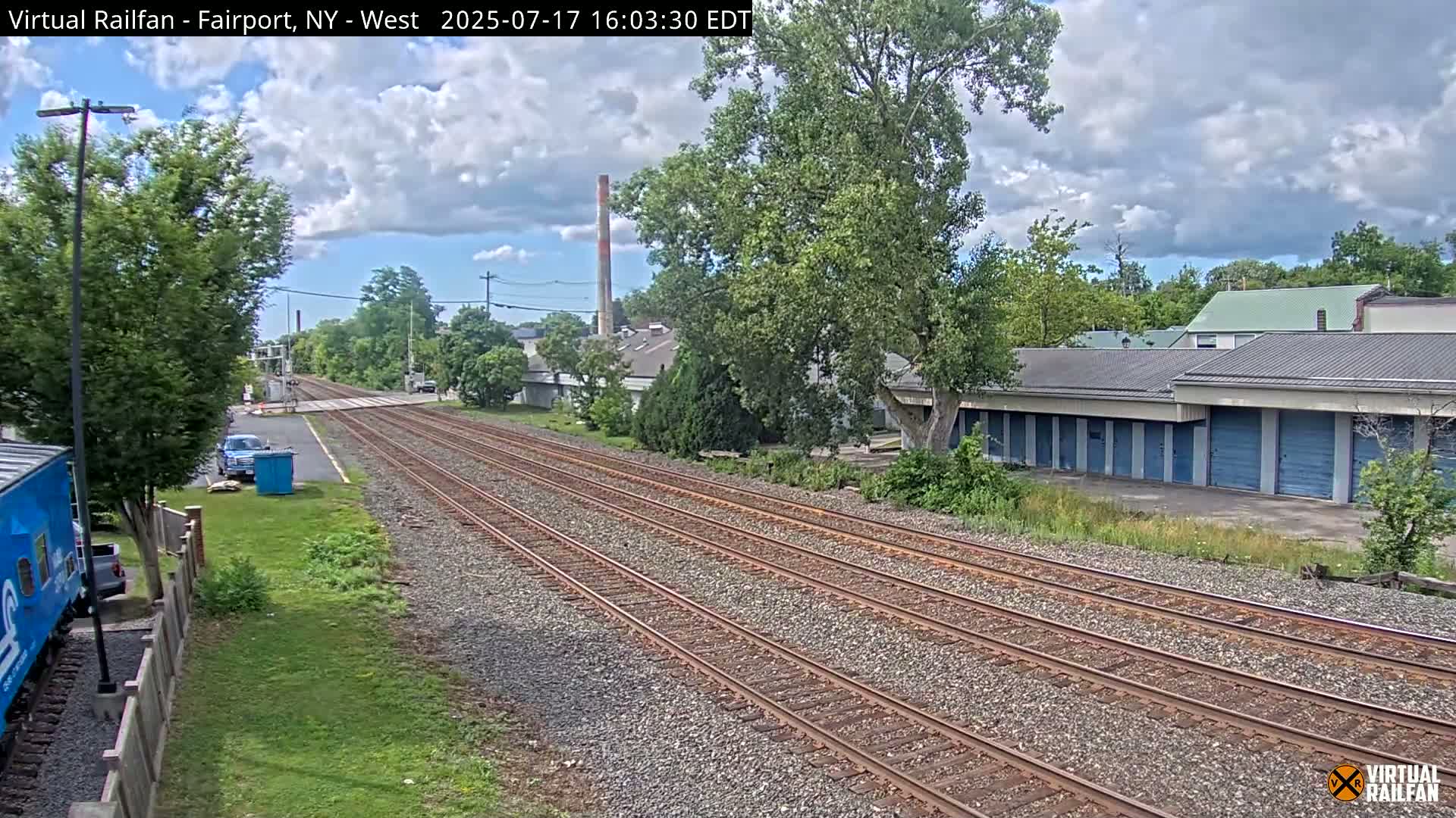 Fairport Raiway Junction Live Cam - Perinton, Monroe, New York, USA 