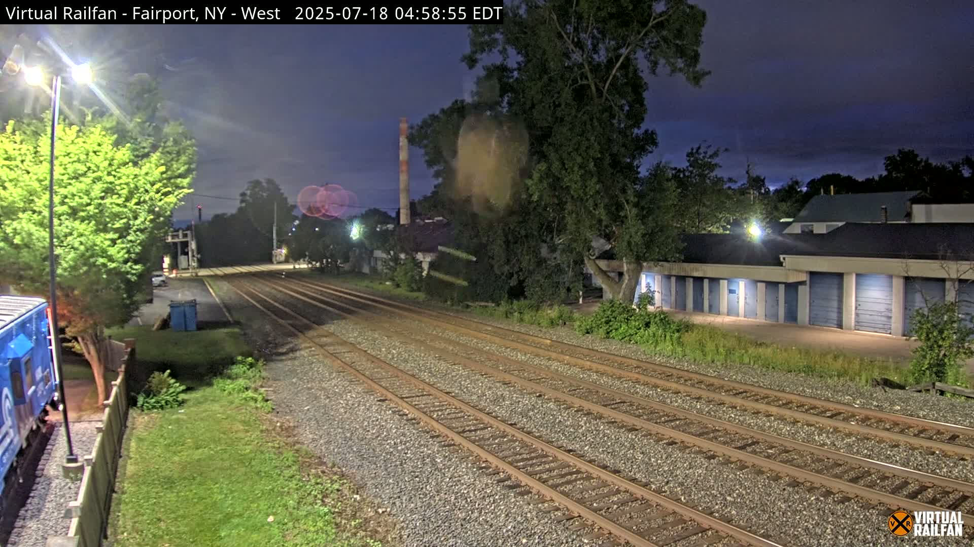 Fairport Raiway Junction Live Cam - Perinton, Monroe, New York, USA 