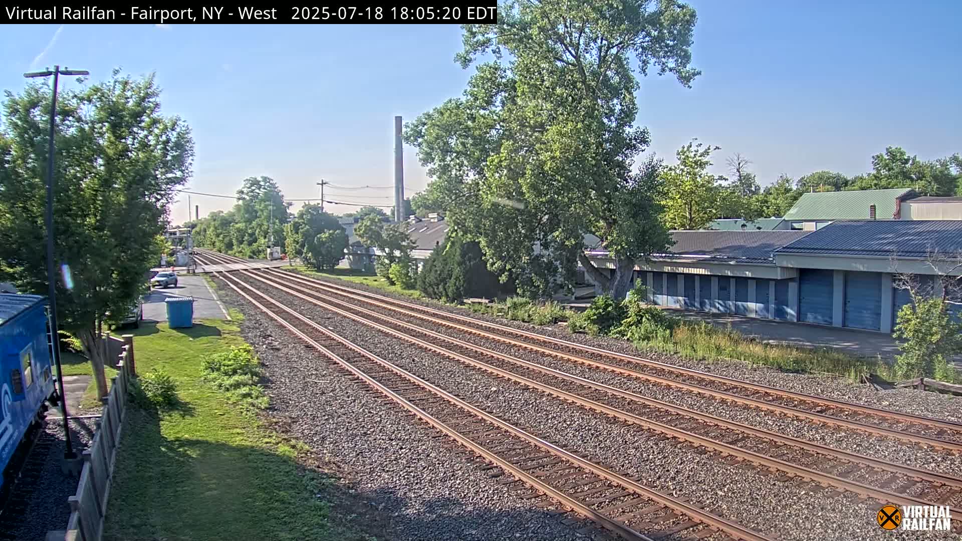 Fairport Raiway Junction Live Cam - Perinton, Monroe, New York, USA 