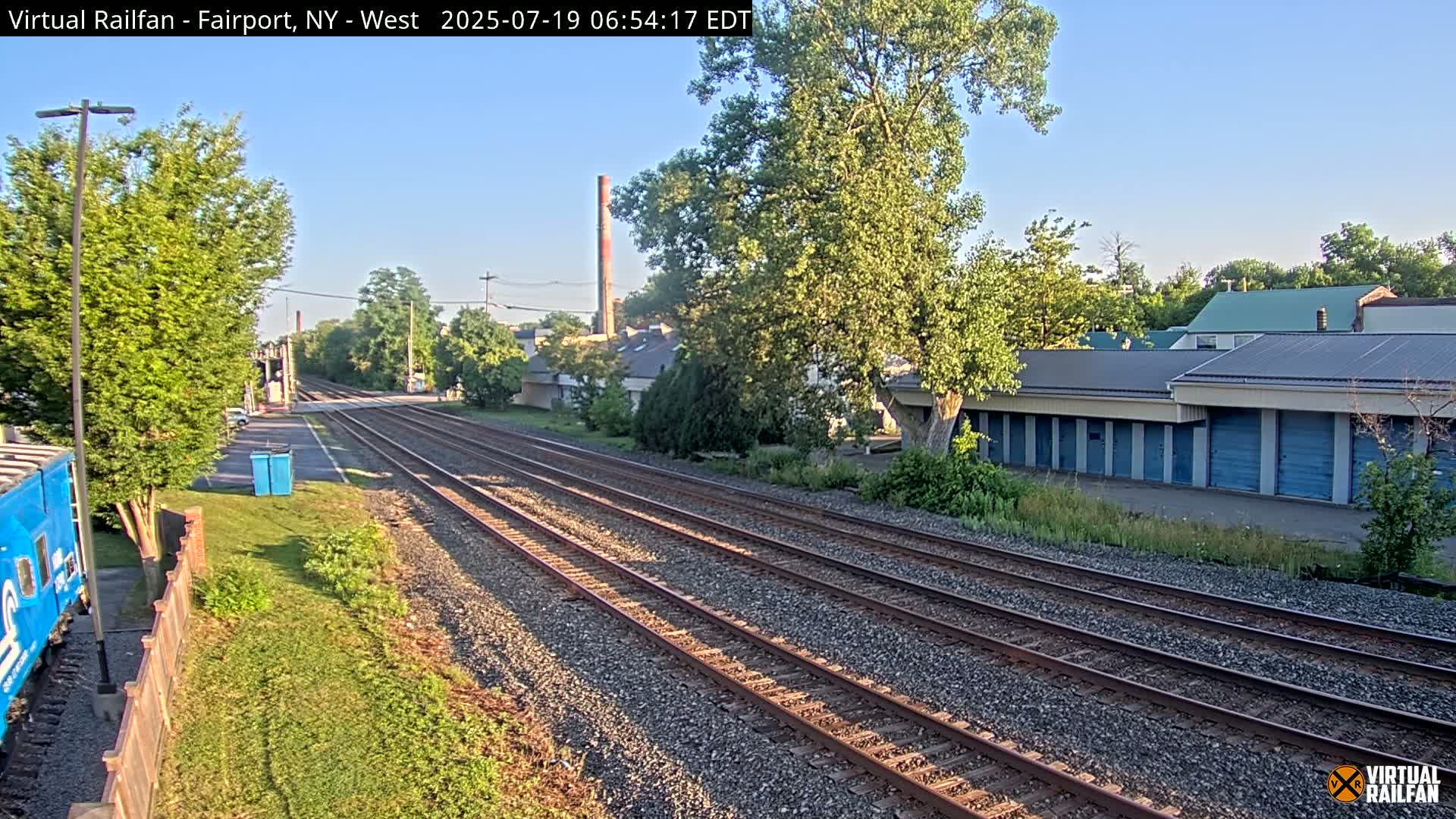 Fairport Raiway Junction Live Cam - Perinton, Monroe, New York, USA 