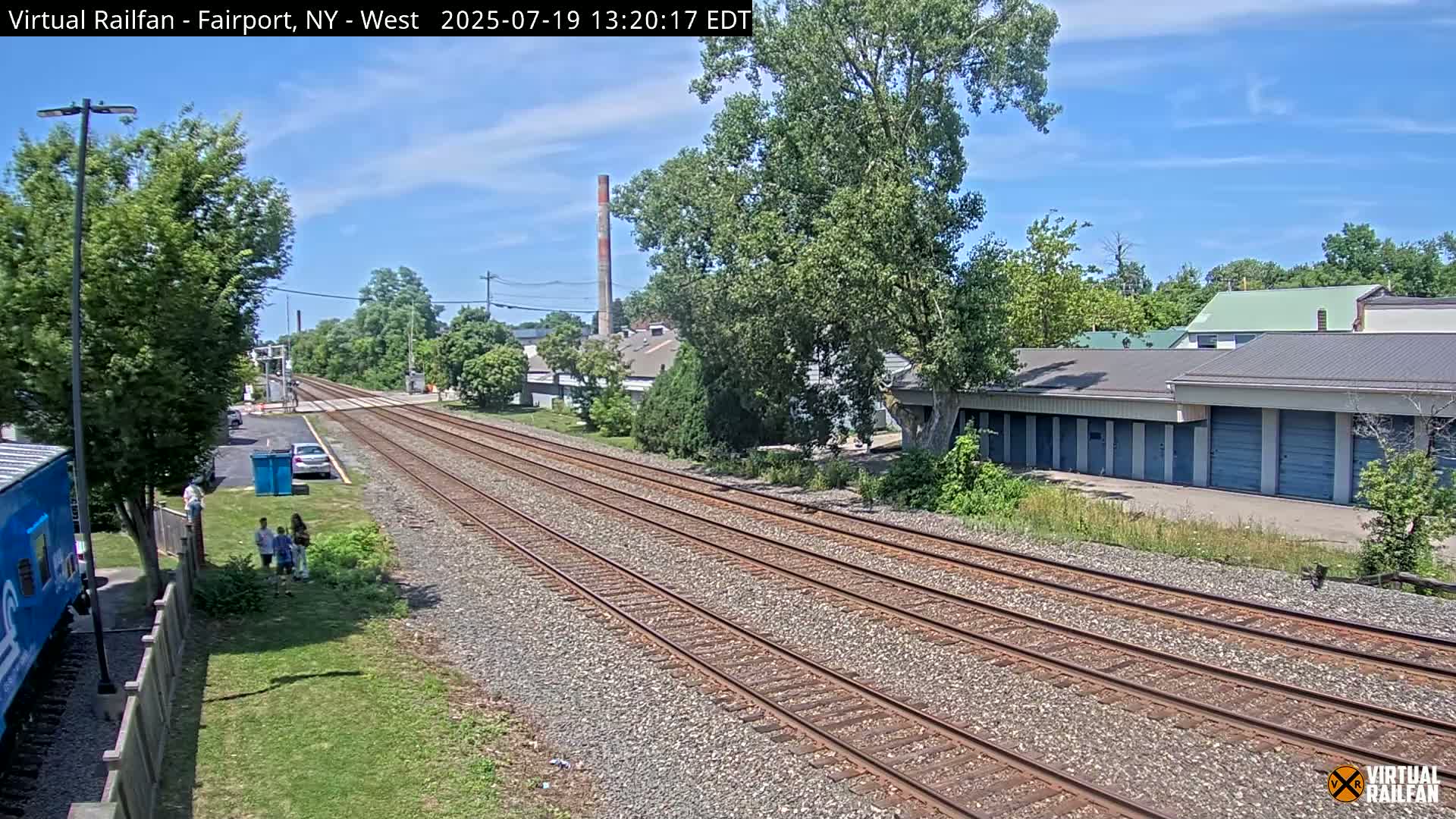 Fairport Raiway Junction Live Cam - Perinton, Monroe, New York, USA 